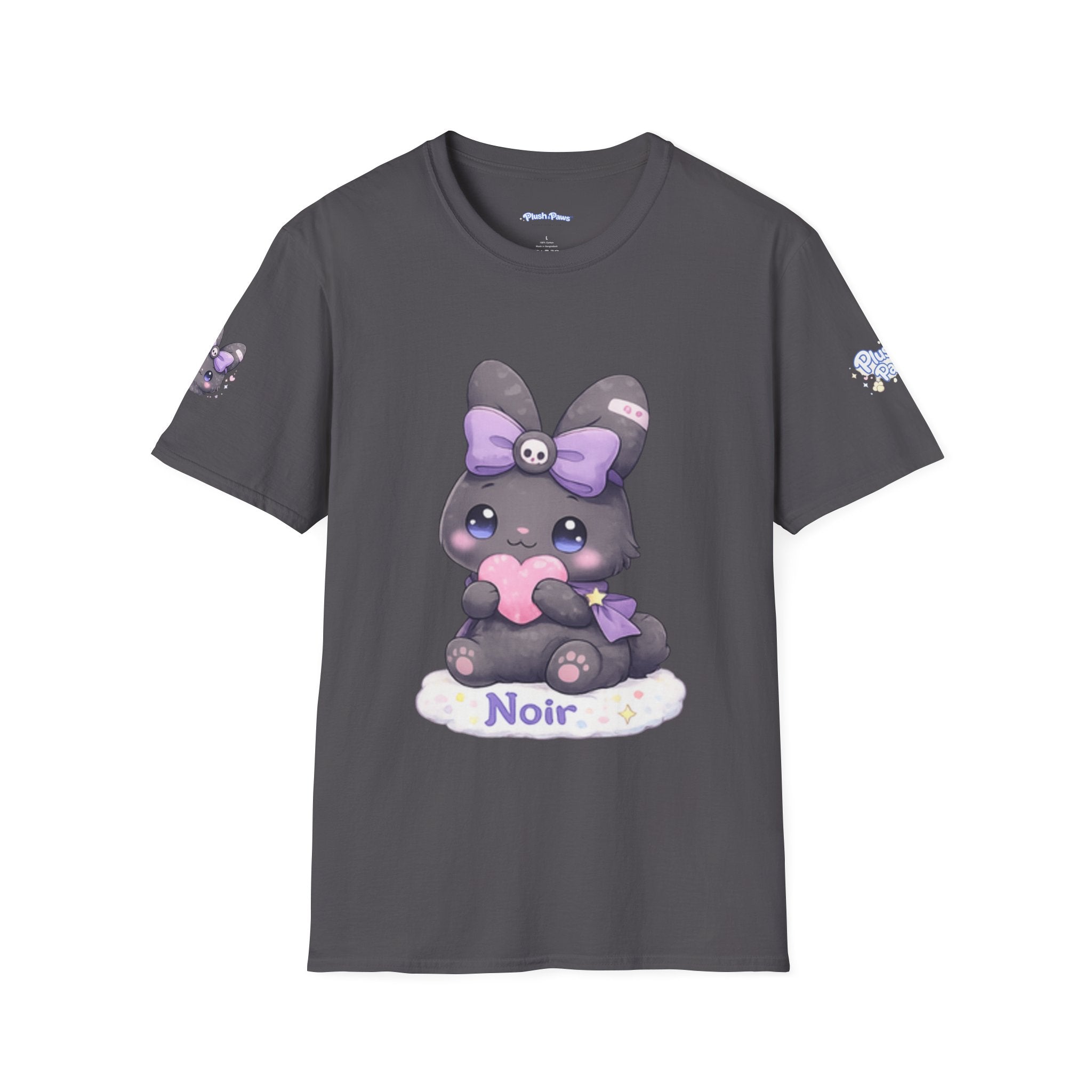 Noir™ Bunny T-Shirt | Plush & Paws Character Tee