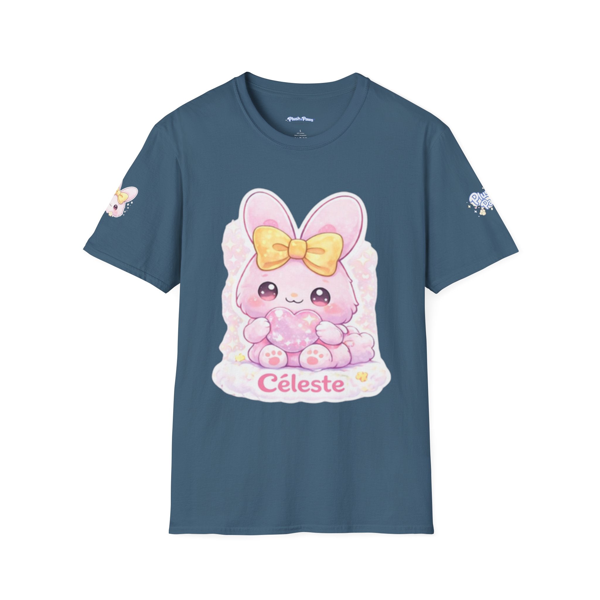 Céleste™ Bunny T-Shirt | Plush & Paws Character Tee