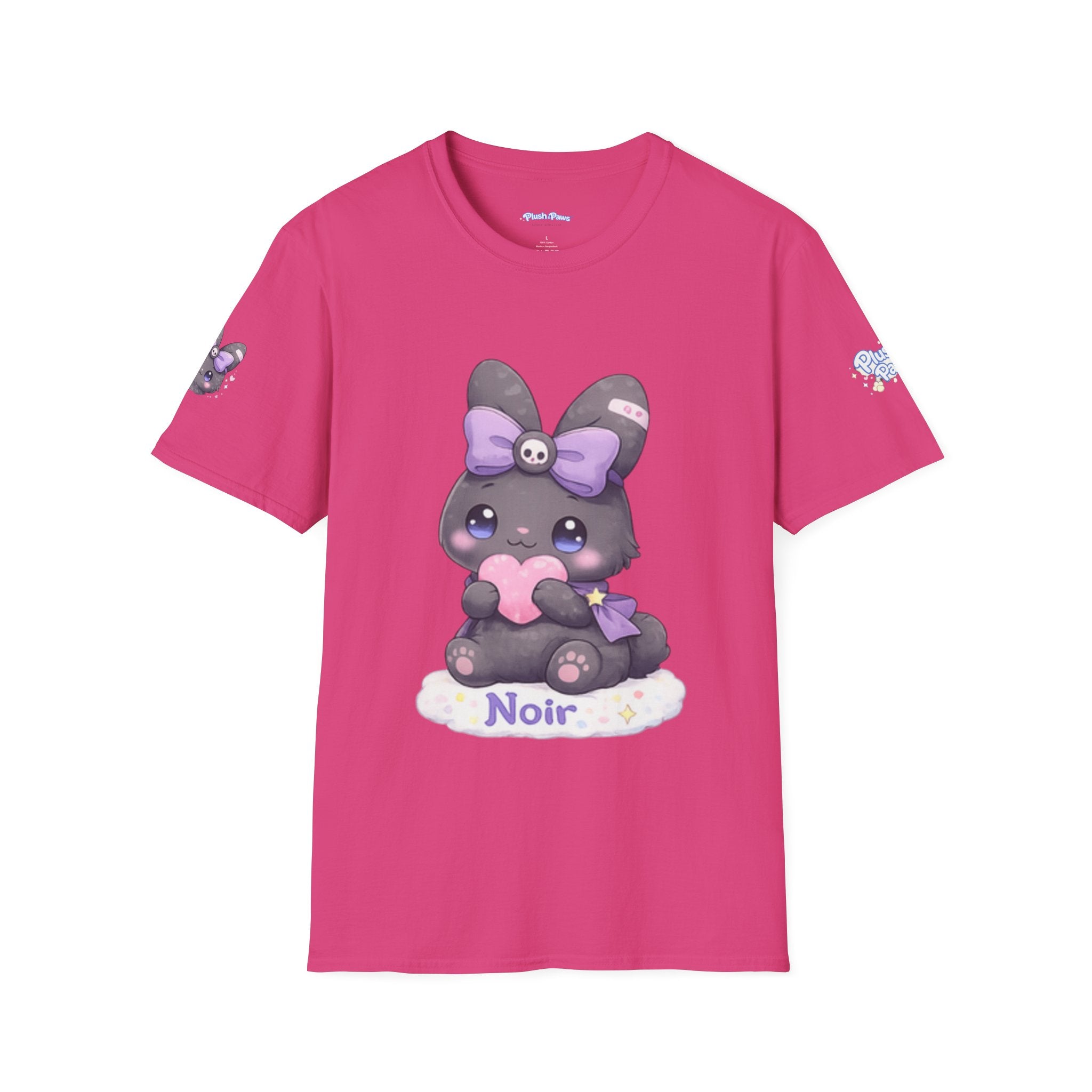 Noir™ Bunny T-Shirt | Plush & Paws Character Tee
