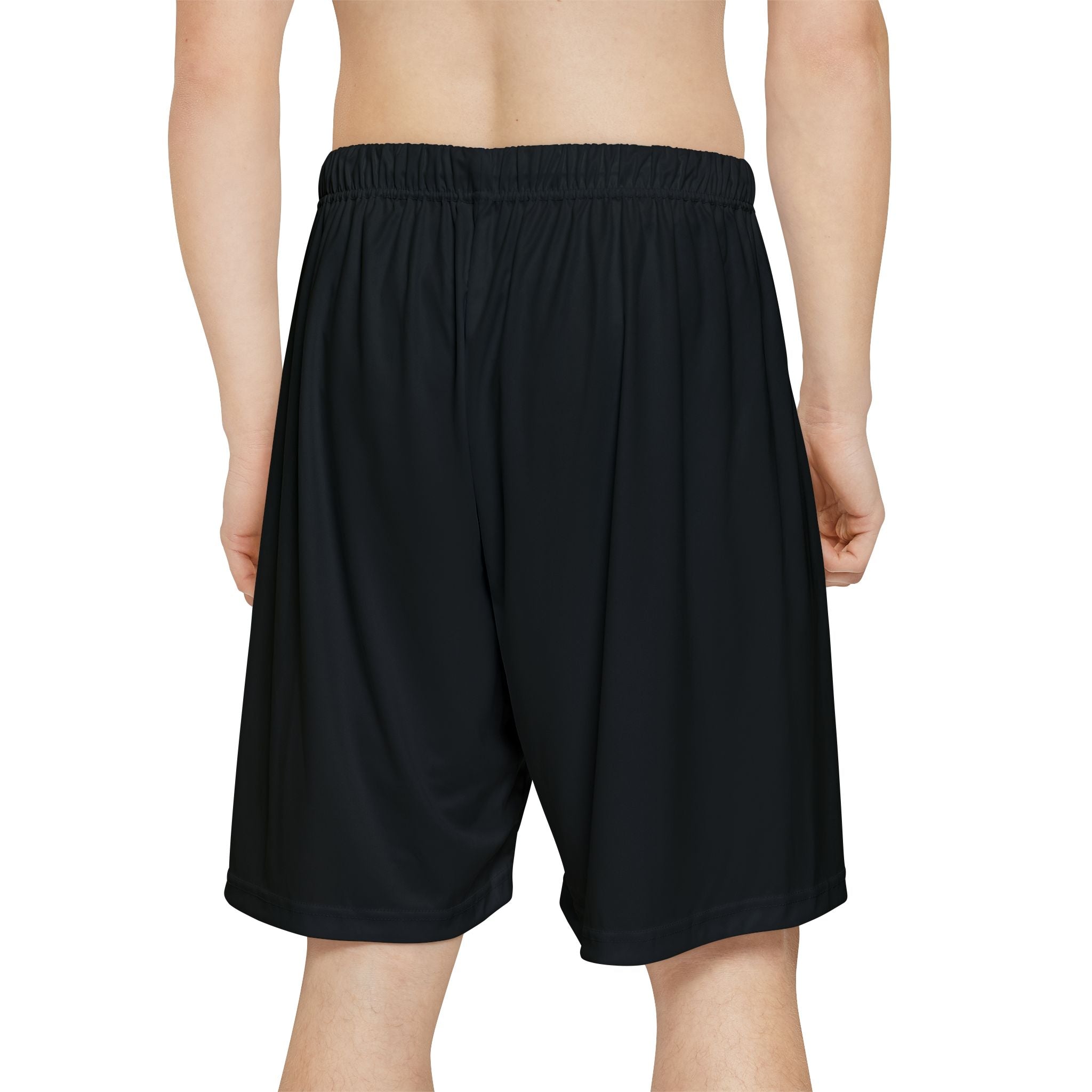 URBANFORM Men's Athletic Shorts | Black Sports Shorts