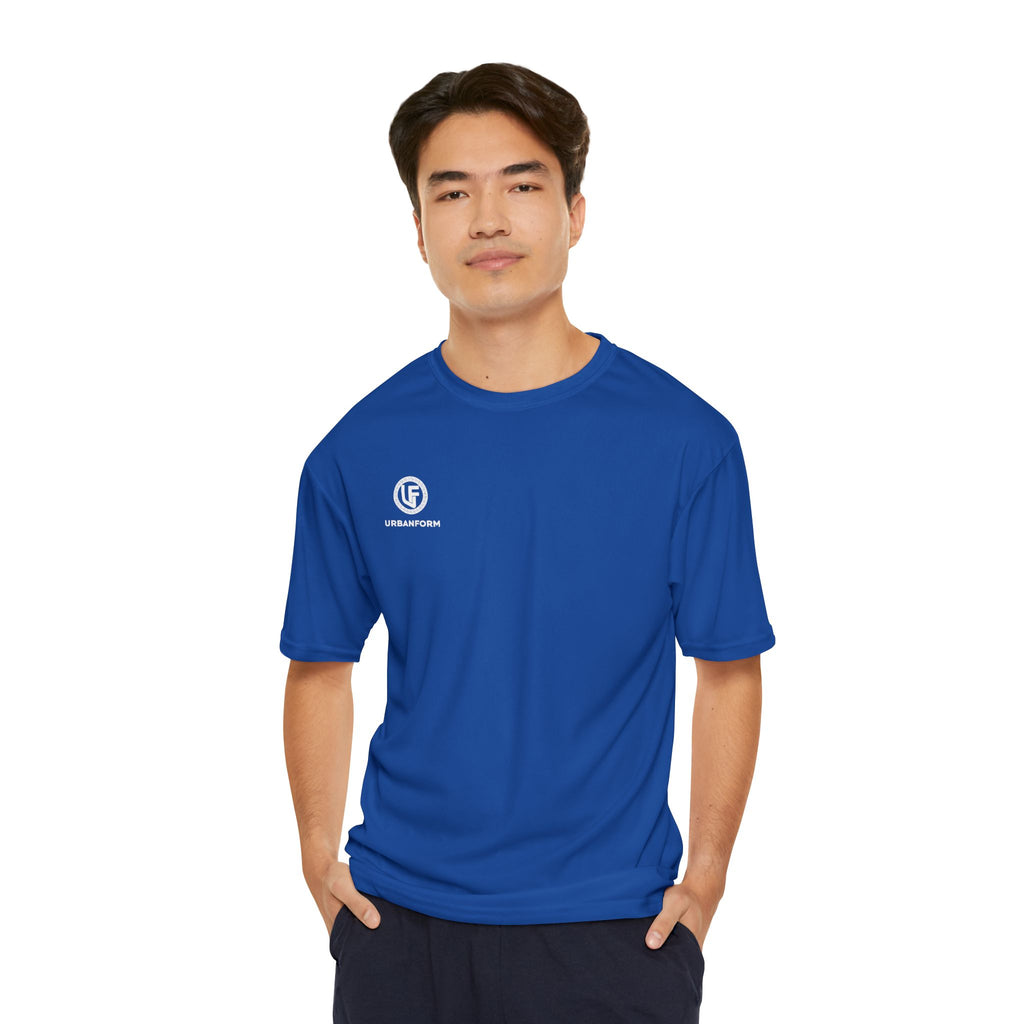 URBANFORM Men's Performance Tee | Athletic Shirt with Subtle Logo