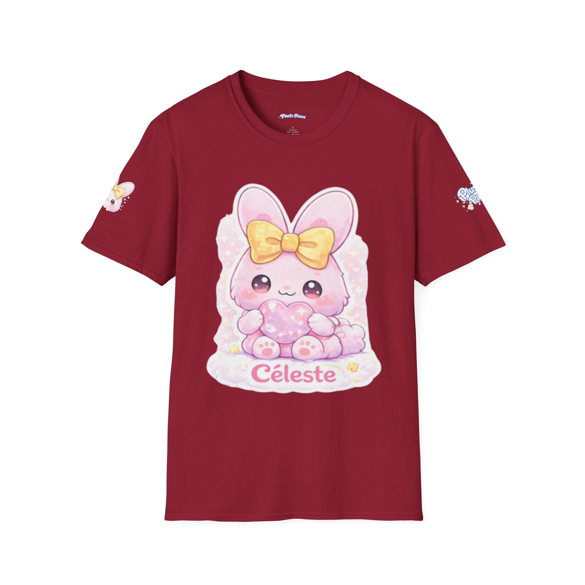 Céleste™ Bunny T-Shirt | Plush & Paws Character Tee