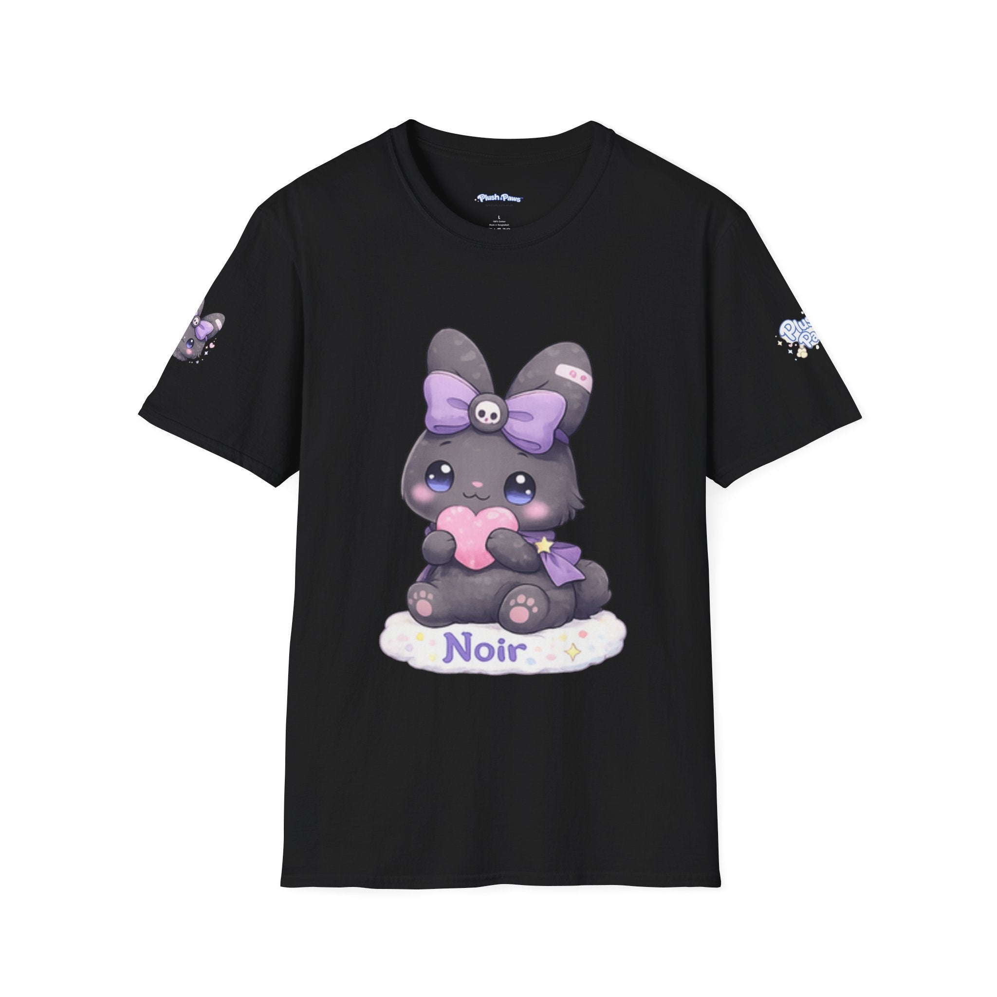 Noir™ Bunny T-Shirt | Plush & Paws Character Tee
