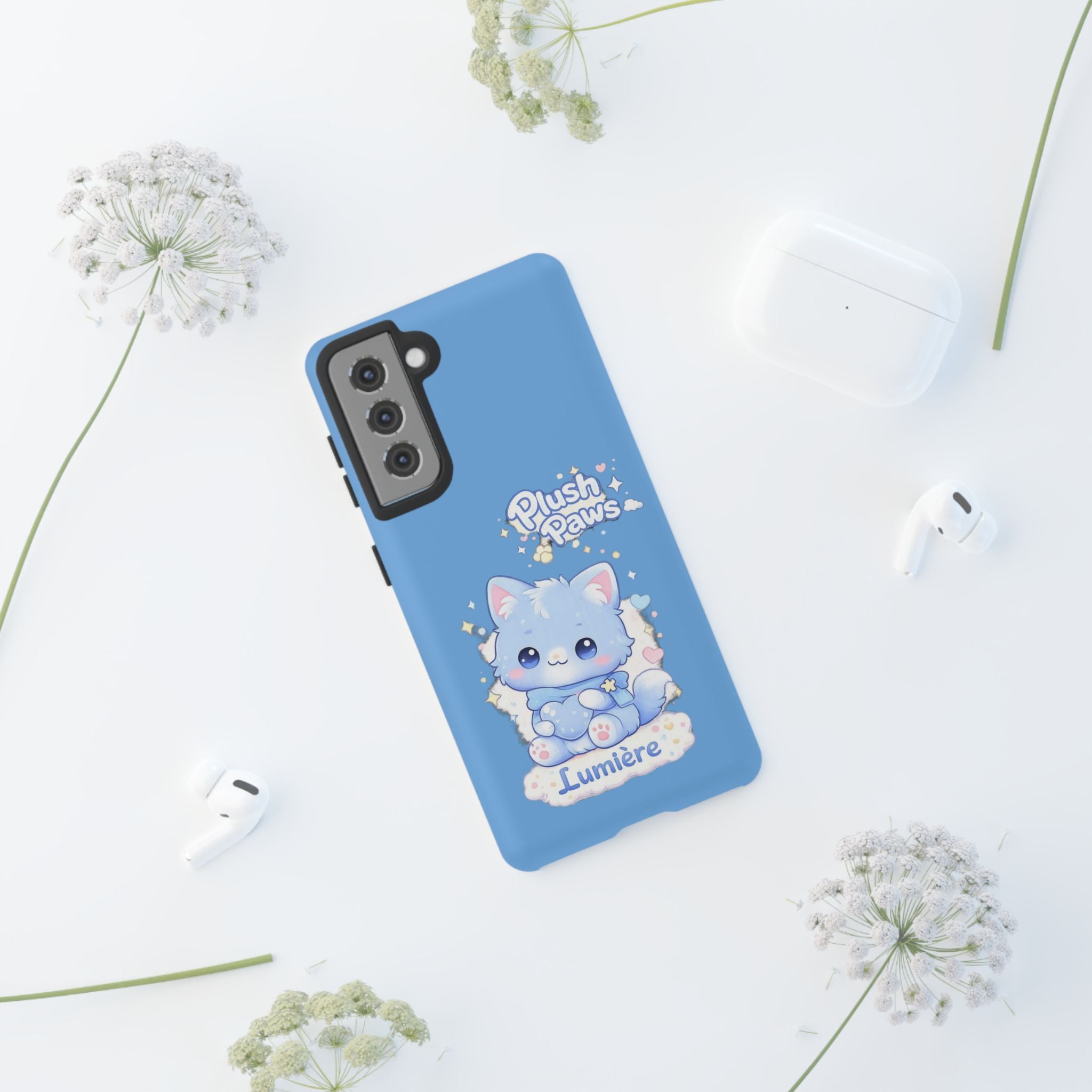 Lumière Phone Case | Plush & Paws | Kawaii Cat Character