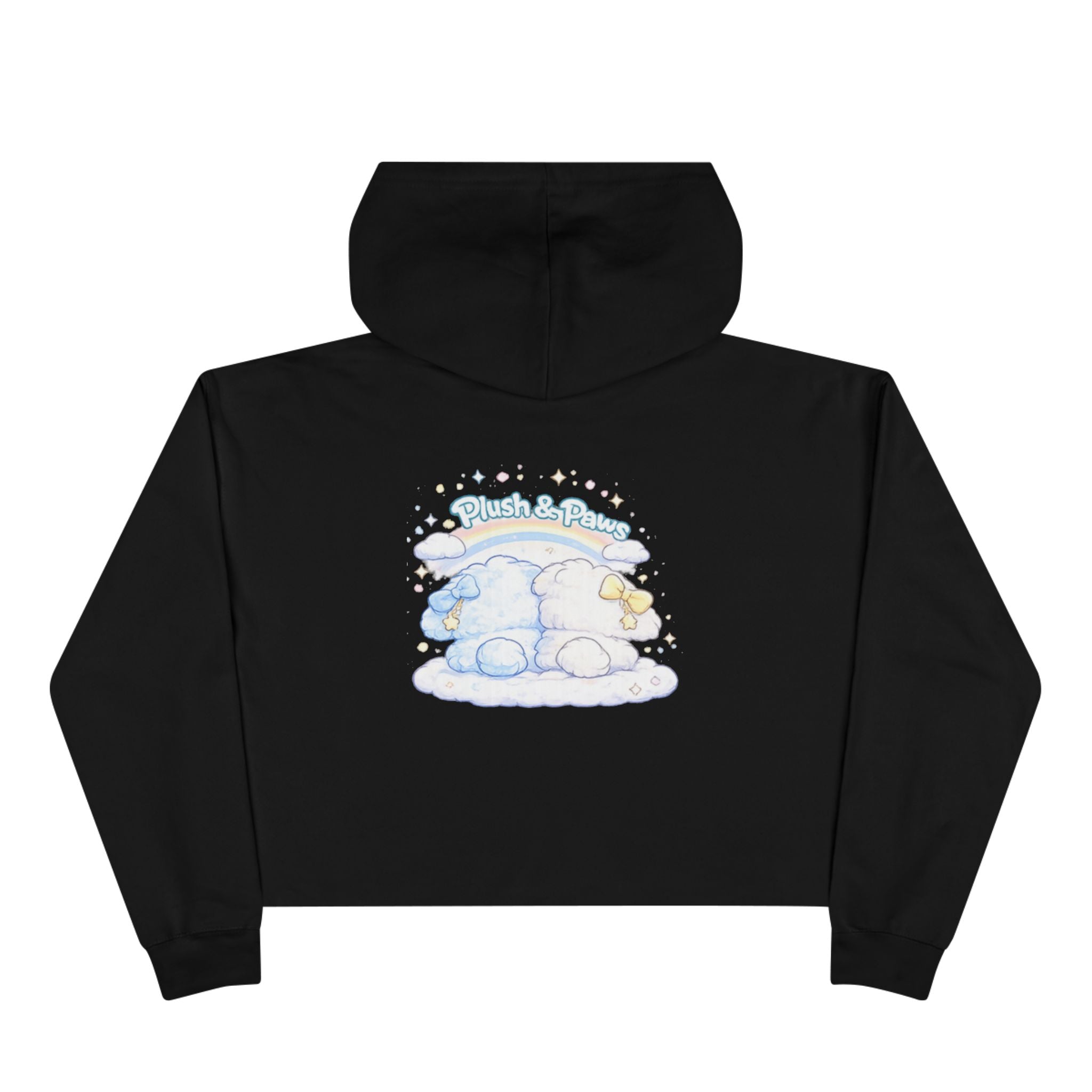 Nori & Mori™ Crop Hoodie | Plush & Paws Character Hoodie