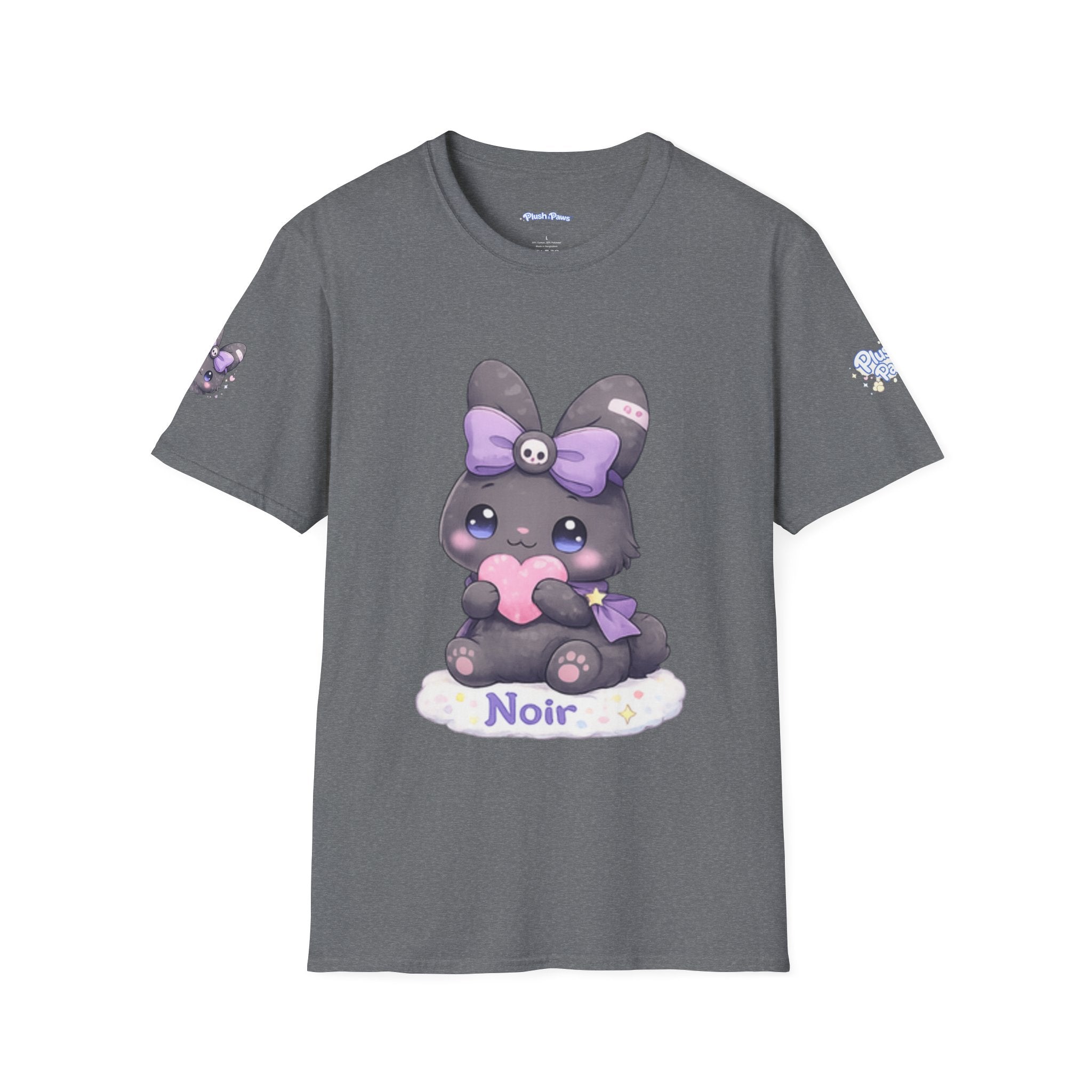 Noir™ Bunny T-Shirt | Plush & Paws Character Tee