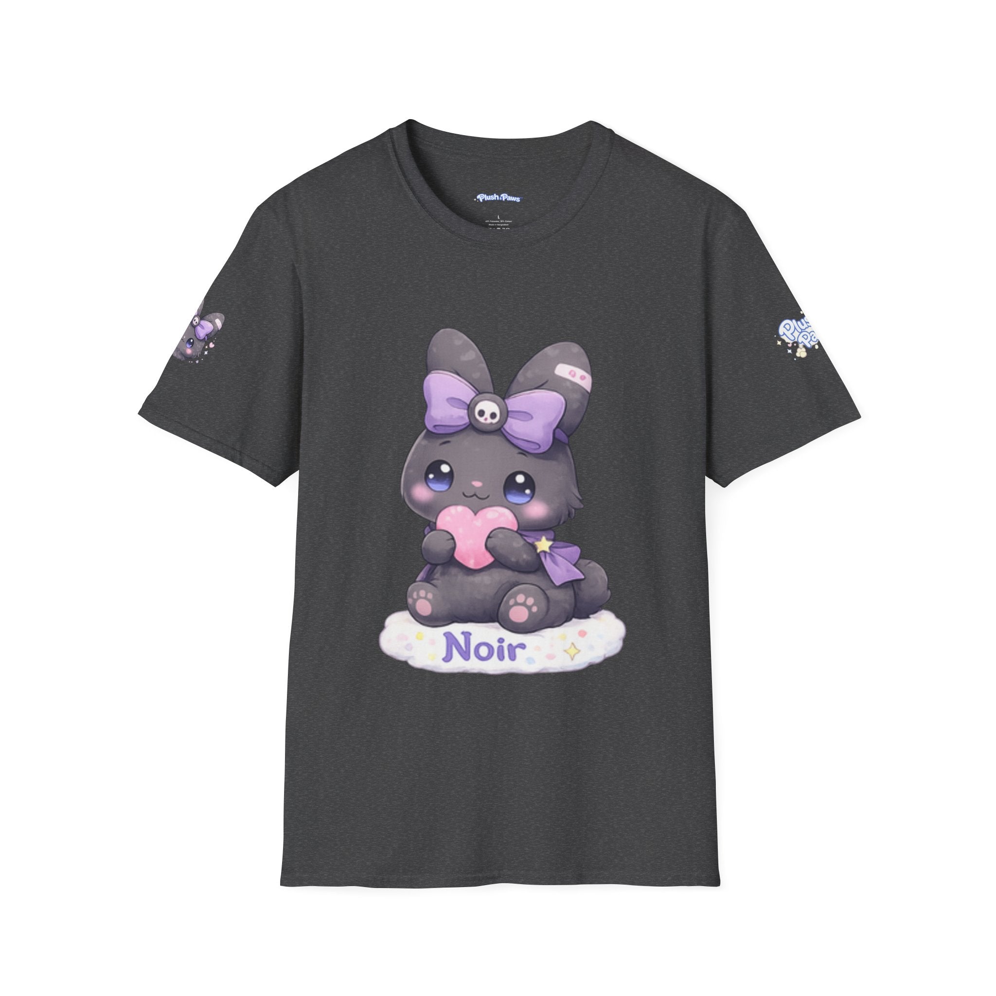 Noir™ Bunny T-Shirt | Plush & Paws Character Tee