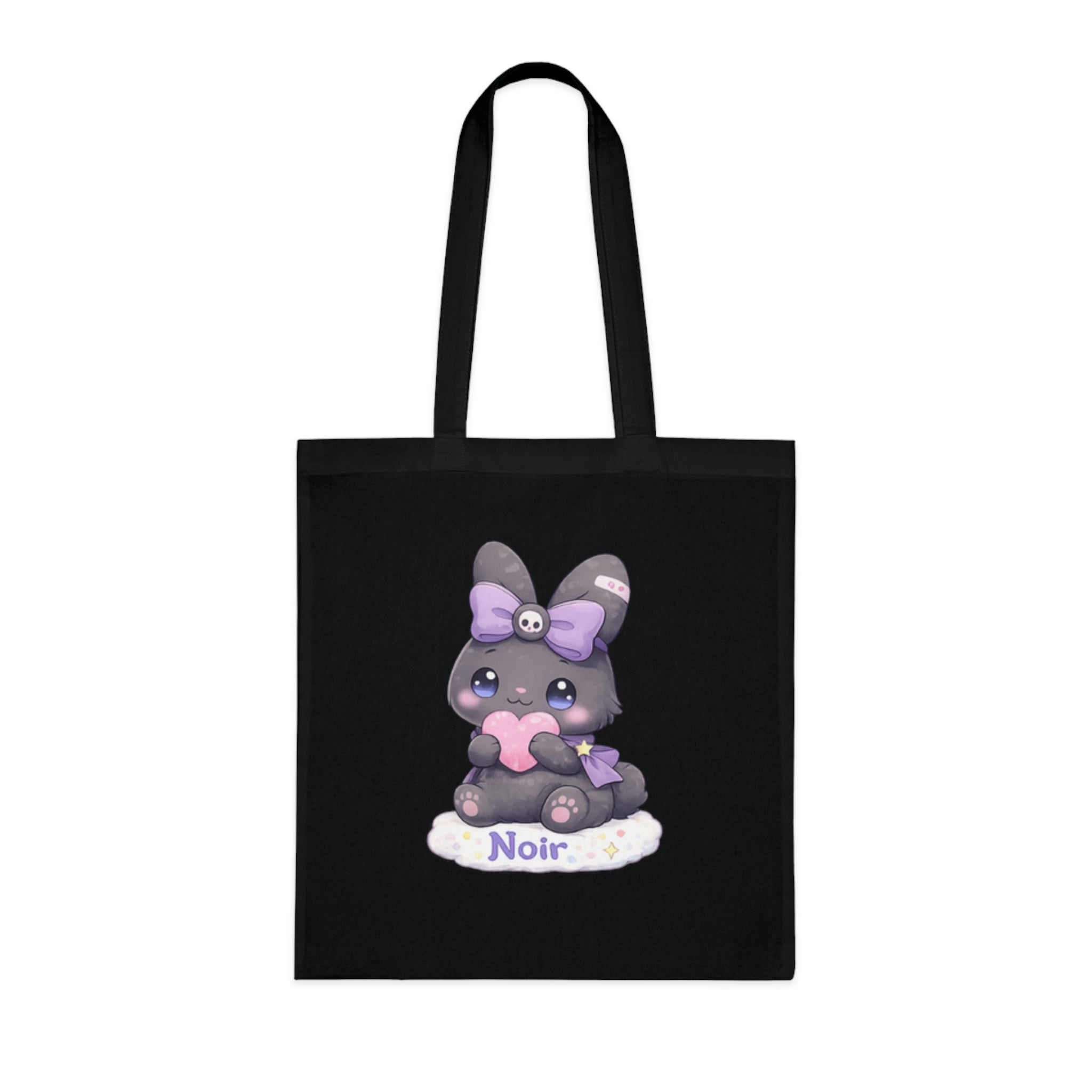 Noir™ Bunny Tote Bag | Plush & Paws Character Tote