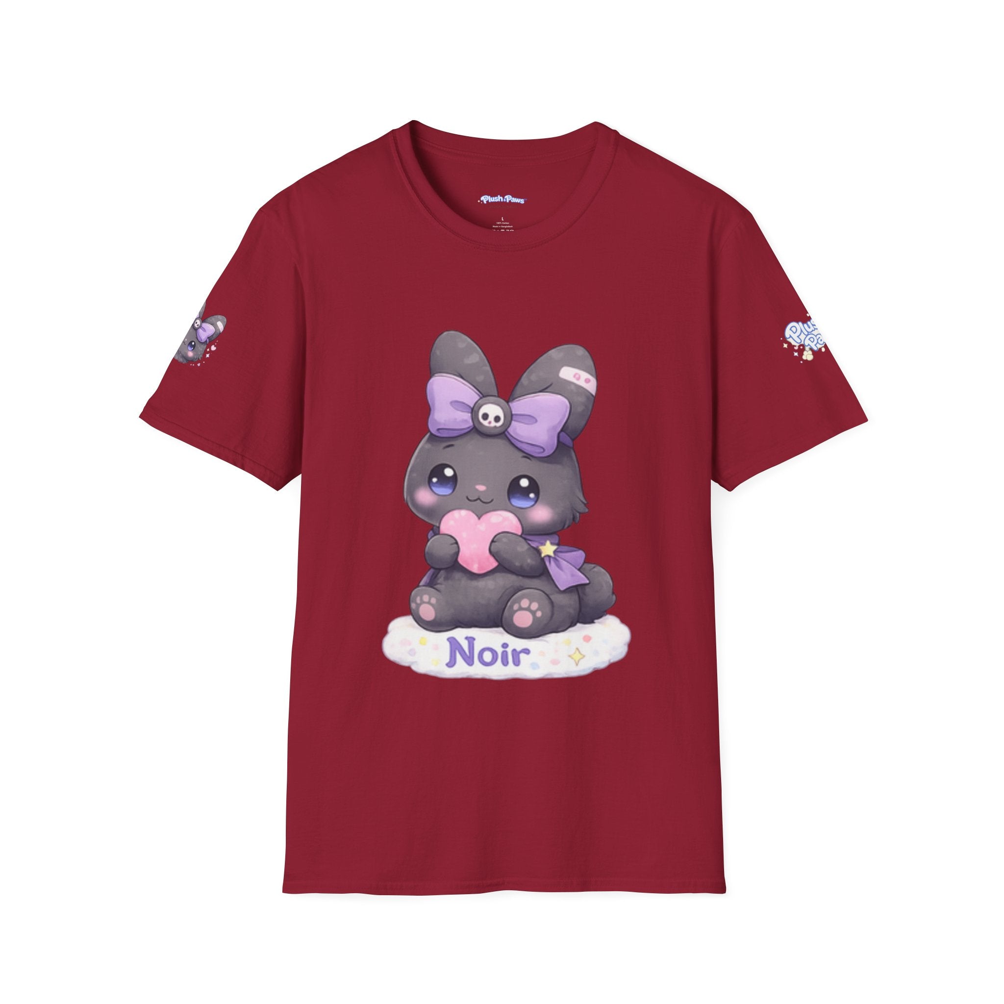 Noir™ Bunny T-Shirt | Plush & Paws Character Tee
