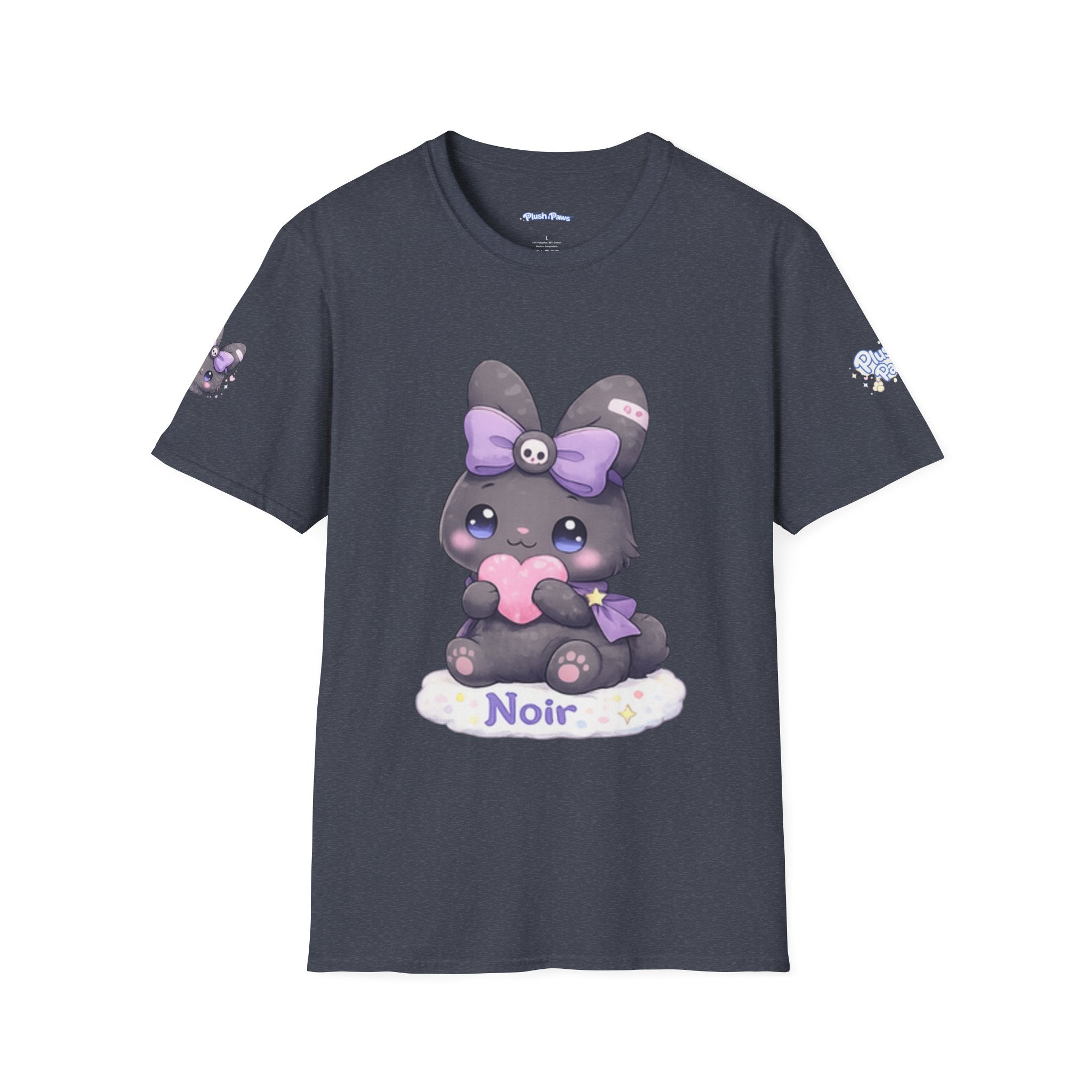 Noir™ Bunny T-Shirt | Plush & Paws Character Tee