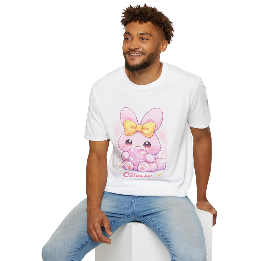 Céleste™ Bunny T-Shirt | Plush & Paws Character Tee