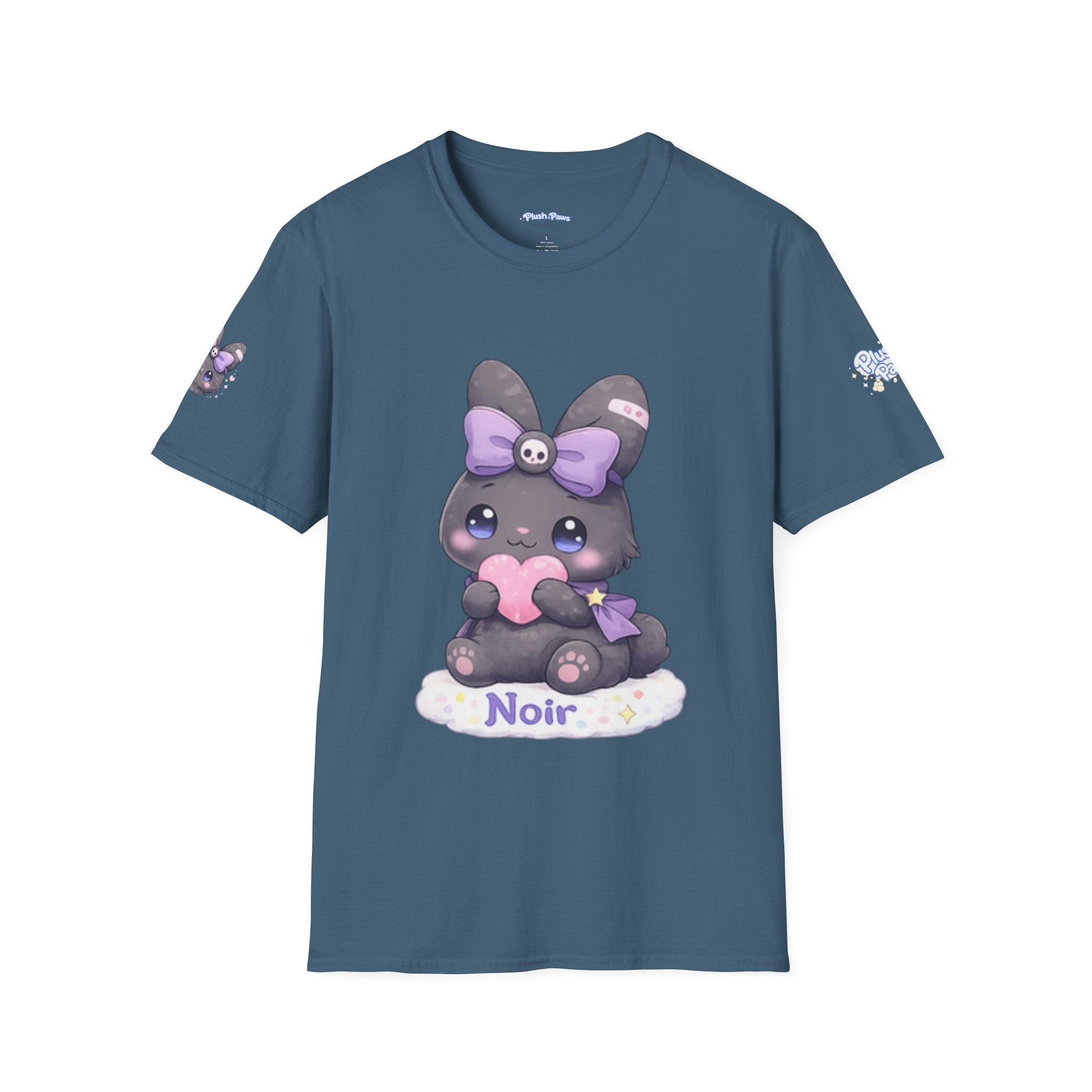 Noir™ Bunny T-Shirt | Plush & Paws Character Tee