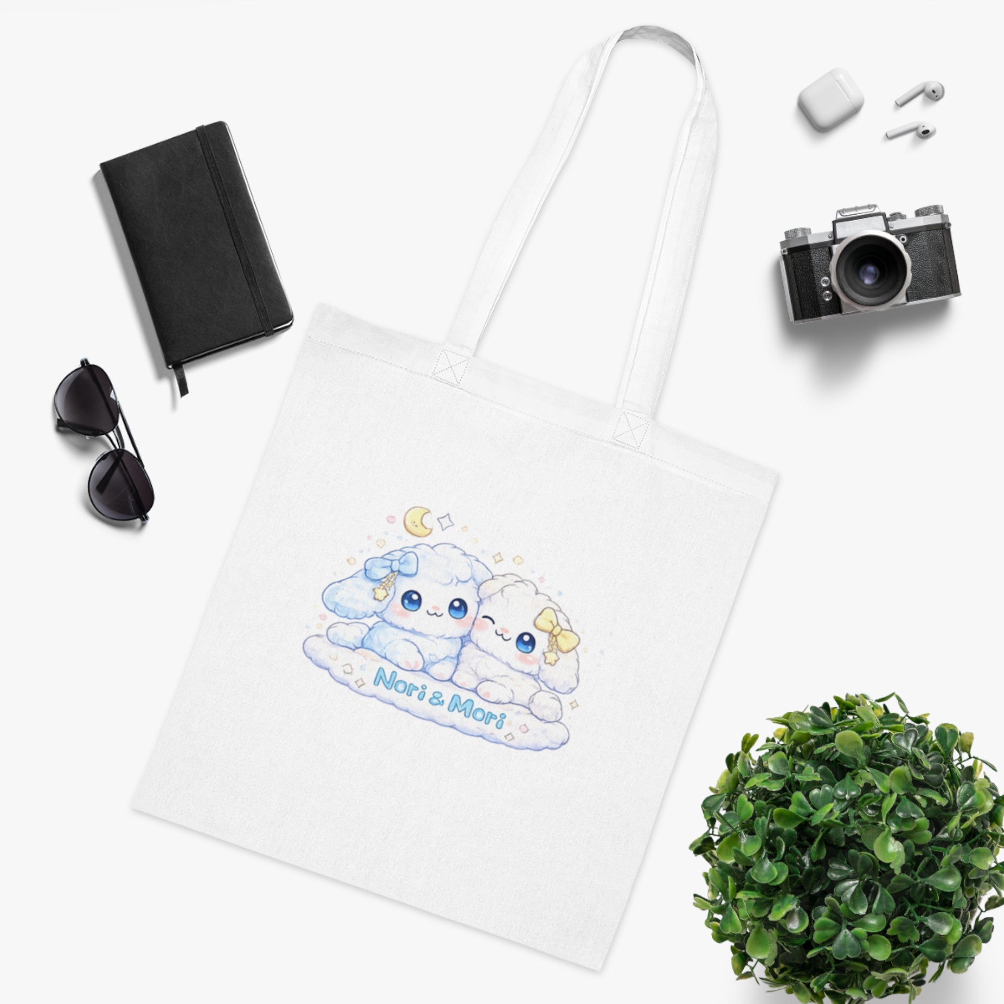 Nori & Mori™ Tote Bag | Plush & Paws Character Tote