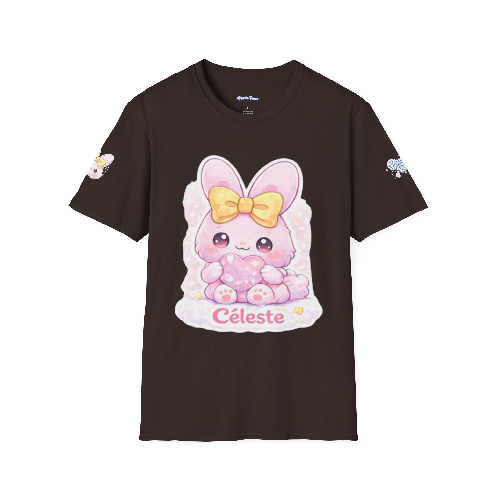 Céleste™ Bunny T-Shirt | Plush & Paws Character Tee