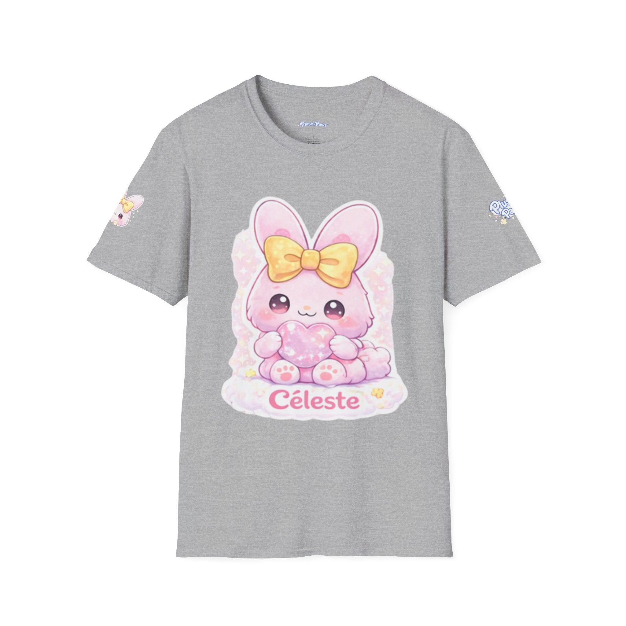 Céleste™ Bunny T-Shirt | Plush & Paws Character Tee