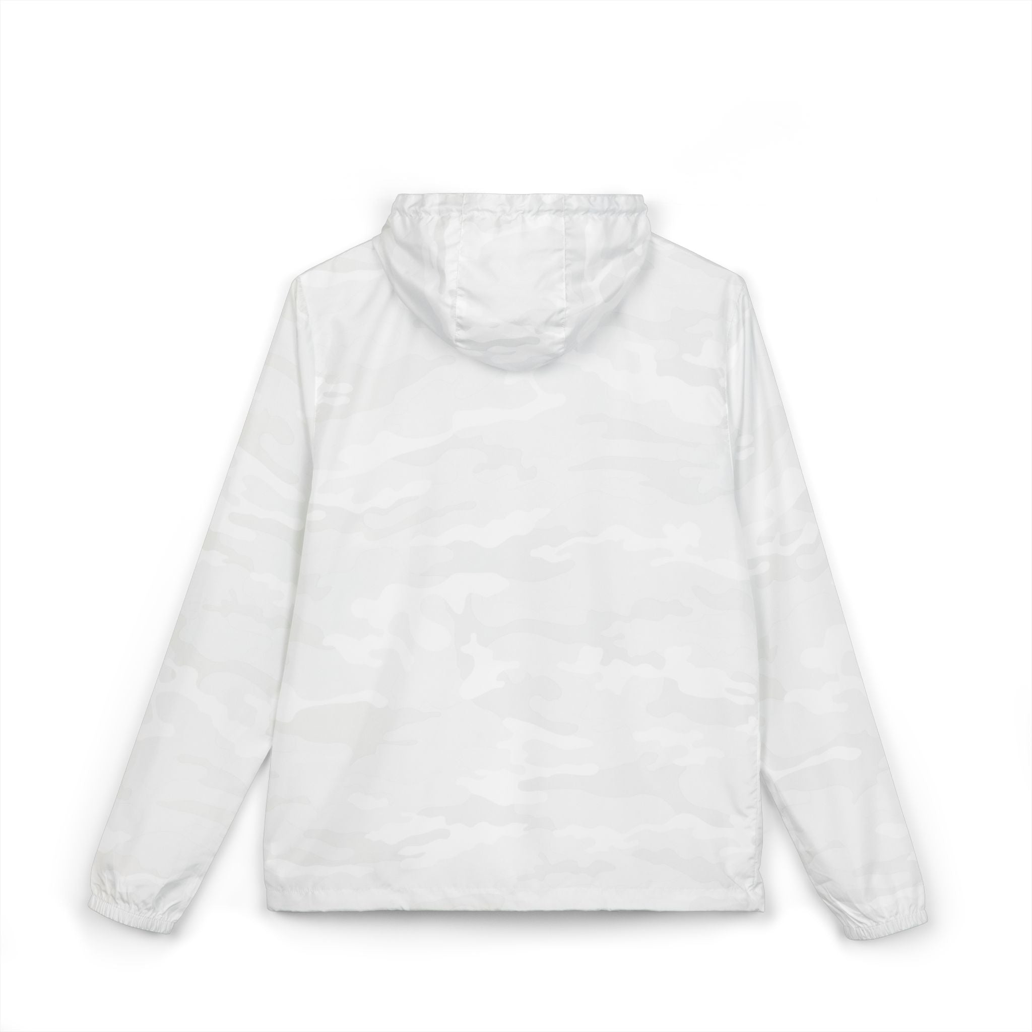 URBANFORM Windbreaker Jacket — Small Circular Compass Logo, Minimal Outdoor Urban Shell