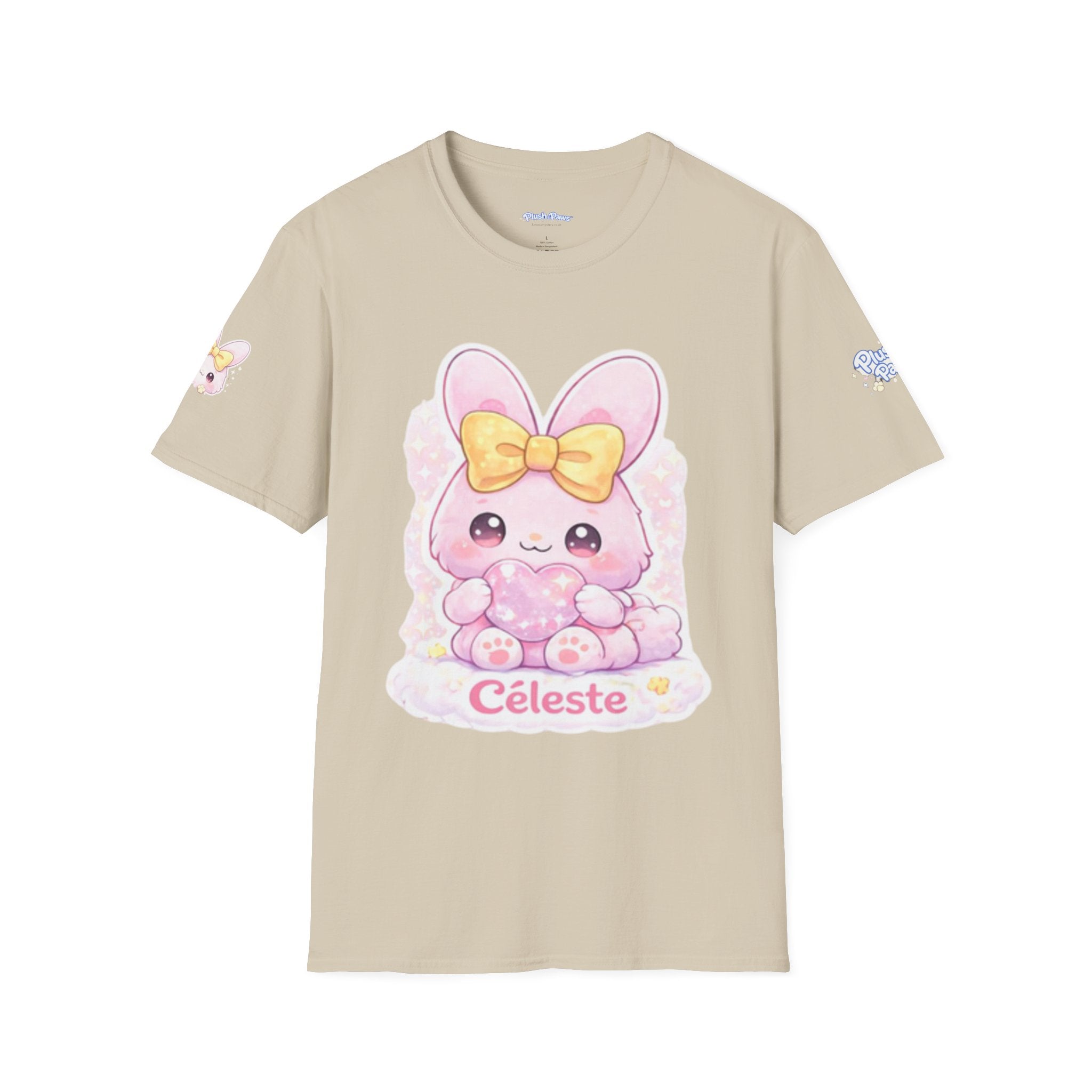 Céleste™ Bunny T-Shirt | Plush & Paws Character Tee