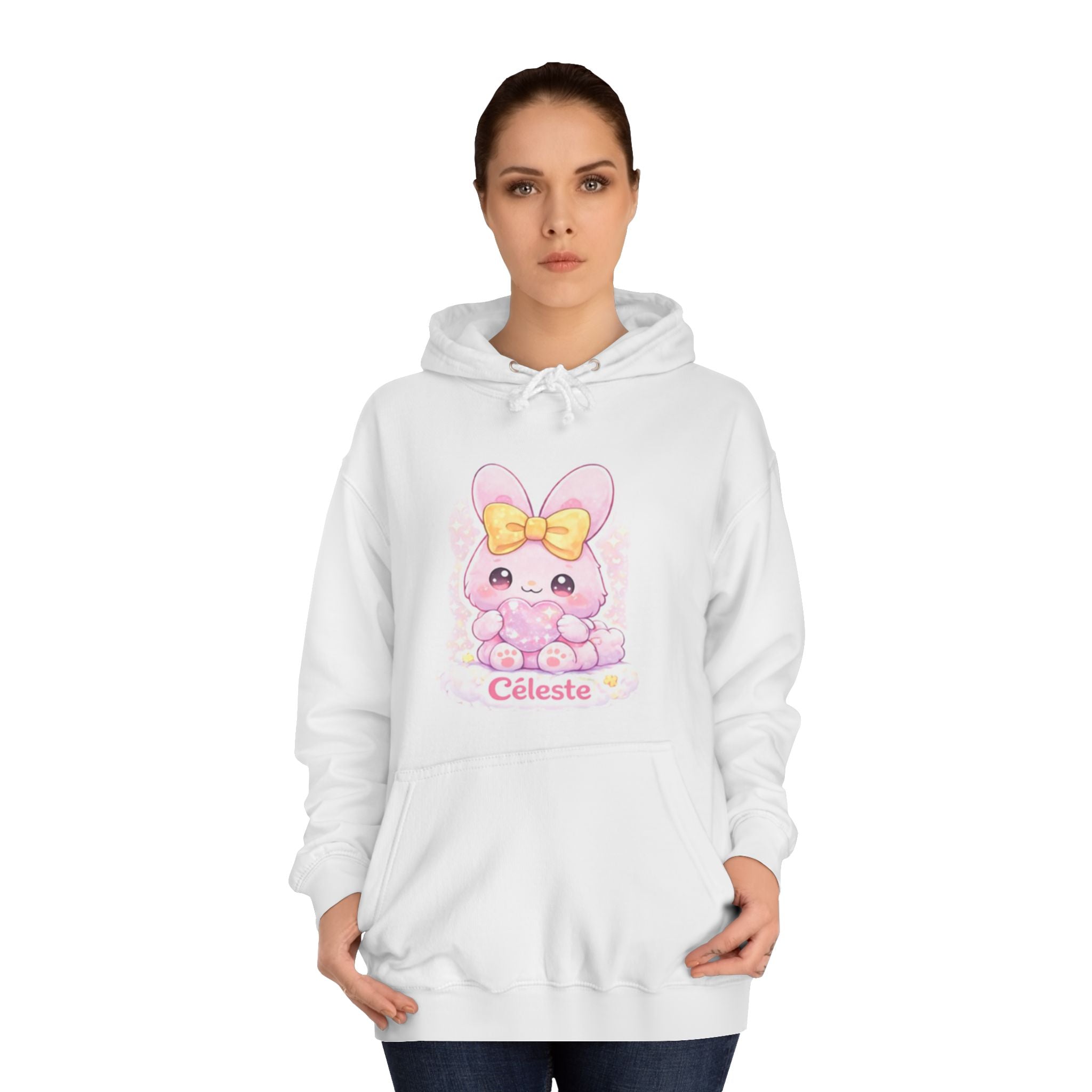 Céleste™ Bunny Hoodie | Plush & Paws Character Hoodie