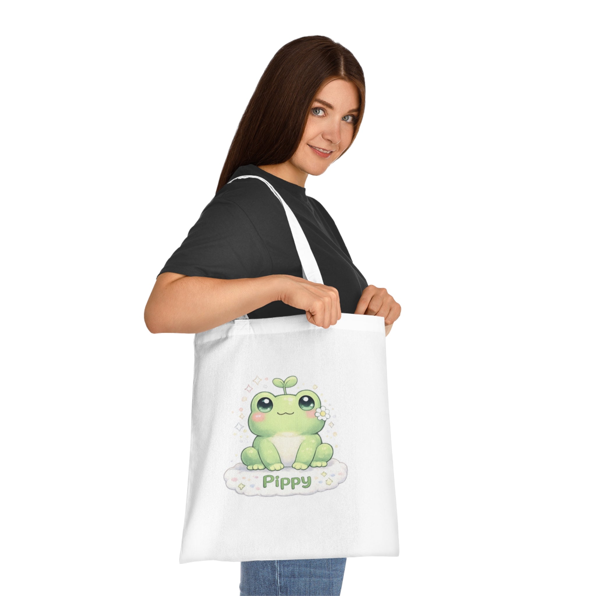 Pippy™ Frog Tote Bag | Plush & Paws Character Tote