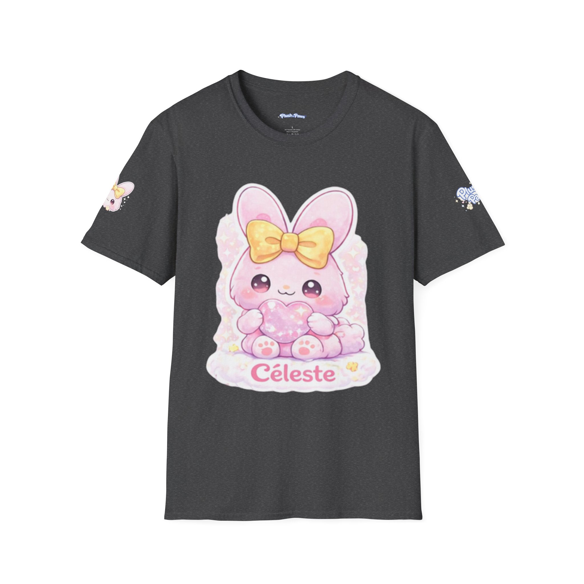 Céleste™ Bunny T-Shirt | Plush & Paws Character Tee