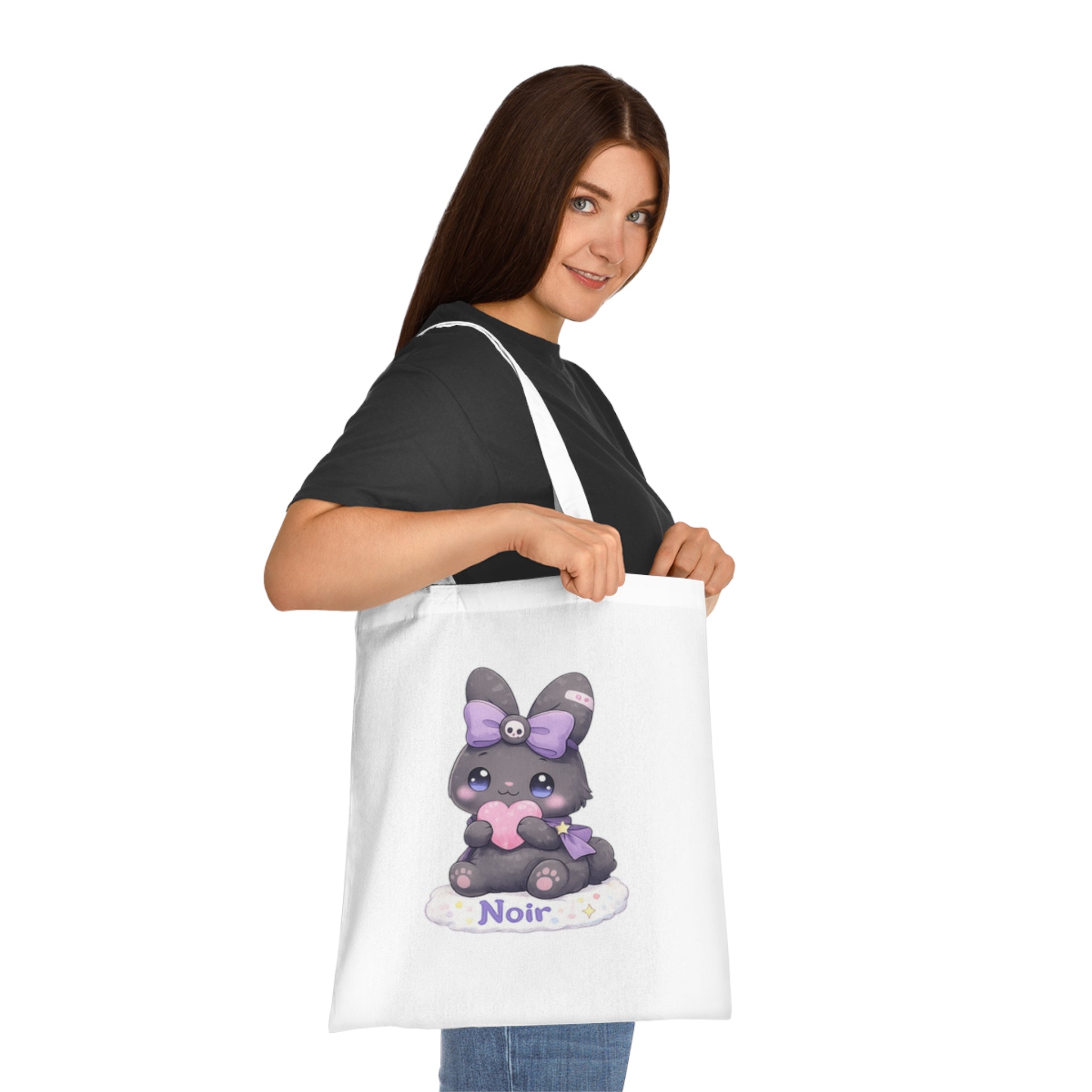 Noir™ Bunny Tote Bag | Plush & Paws Character Tote