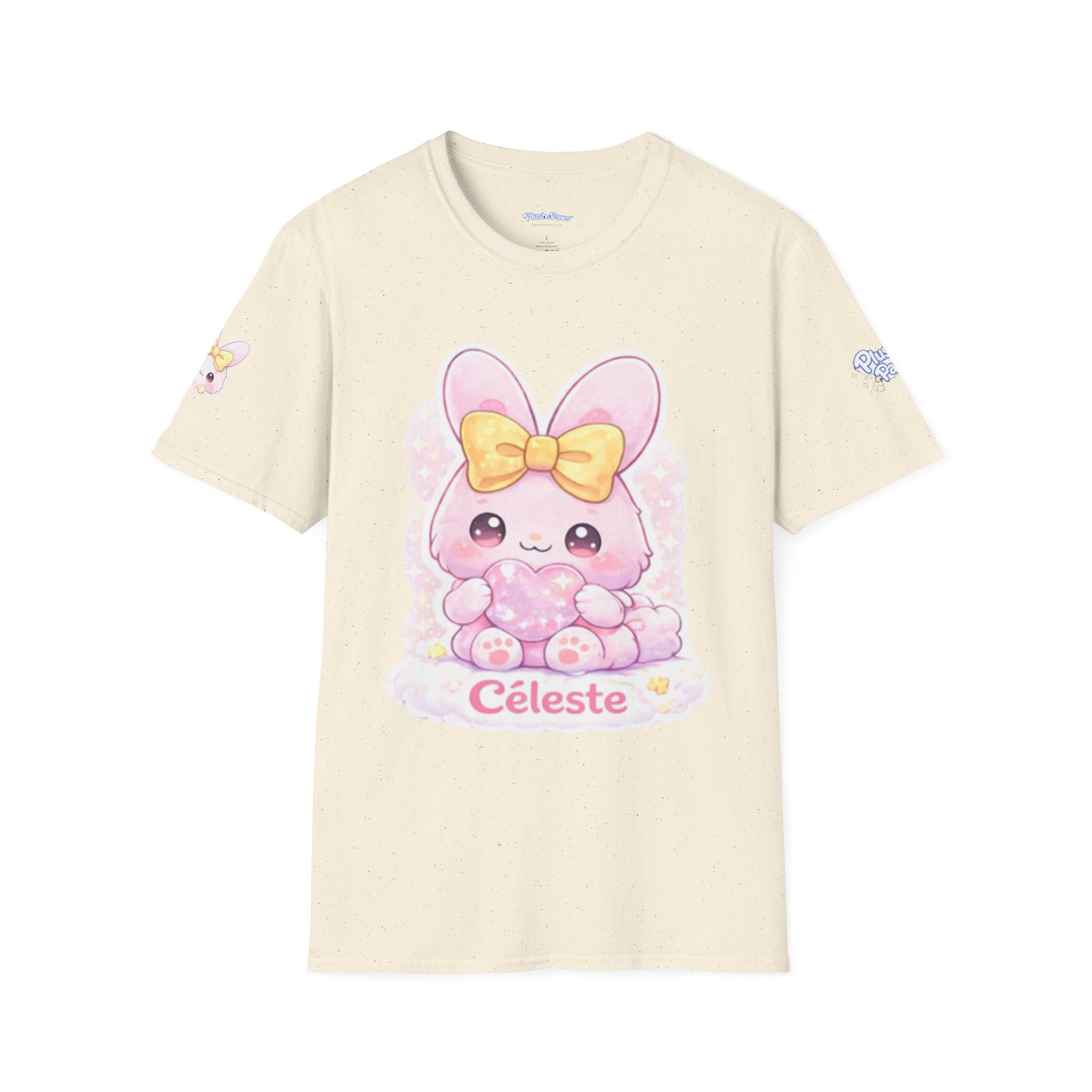 Céleste™ Bunny T-Shirt | Plush & Paws Character Tee