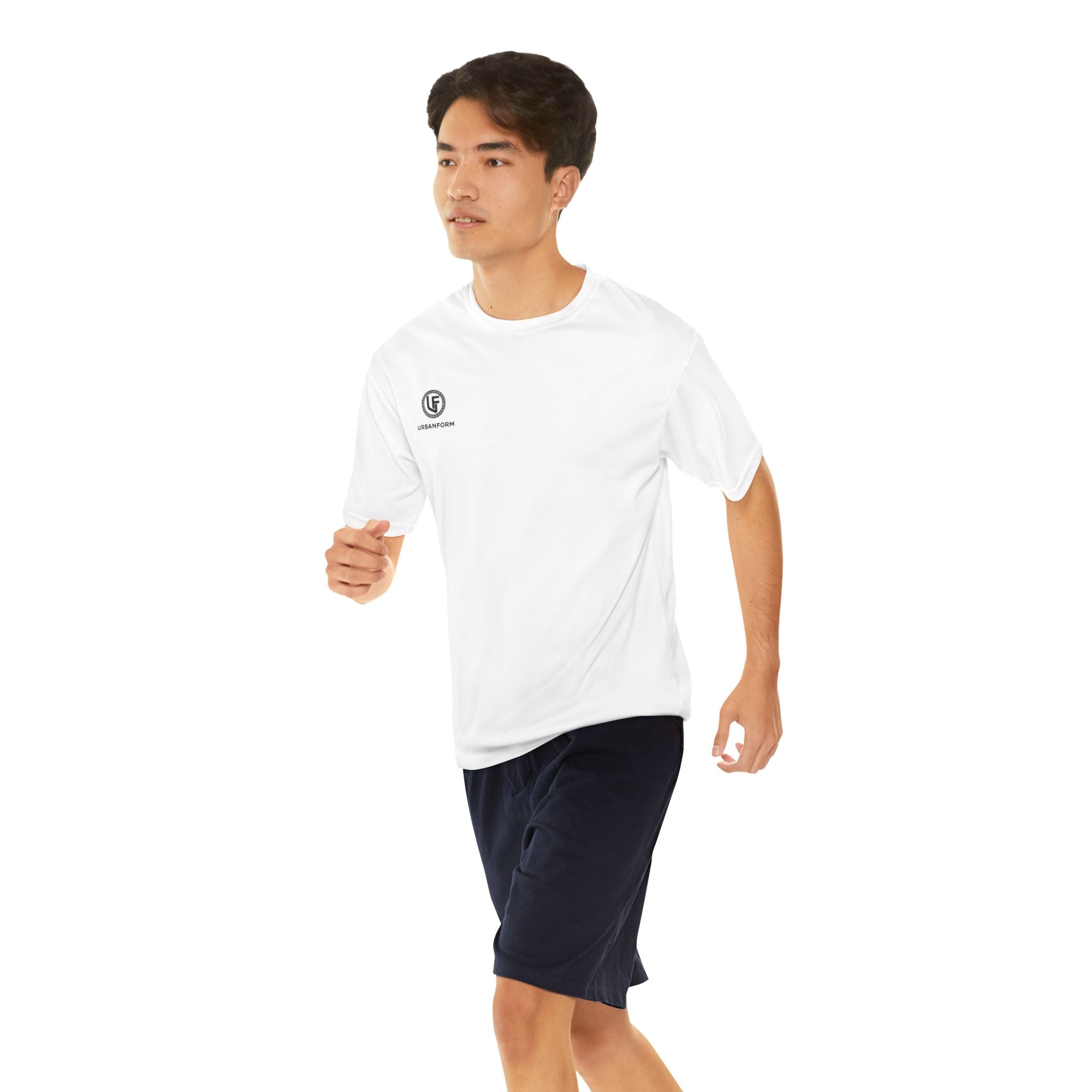 URBANFORM Men's Performance Tee | Athletic Shirt with Subtle Logo