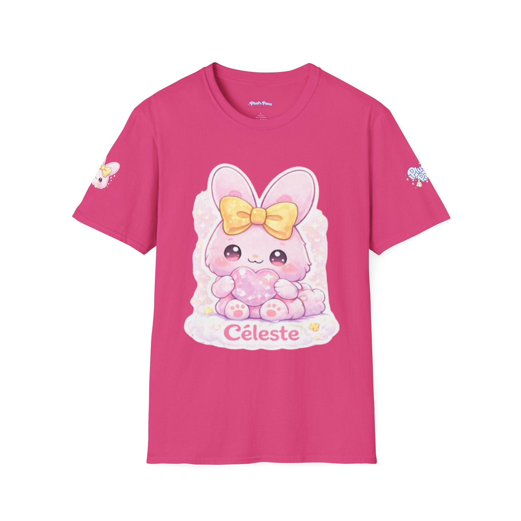 Céleste™ Bunny T-Shirt | Plush & Paws Character Tee