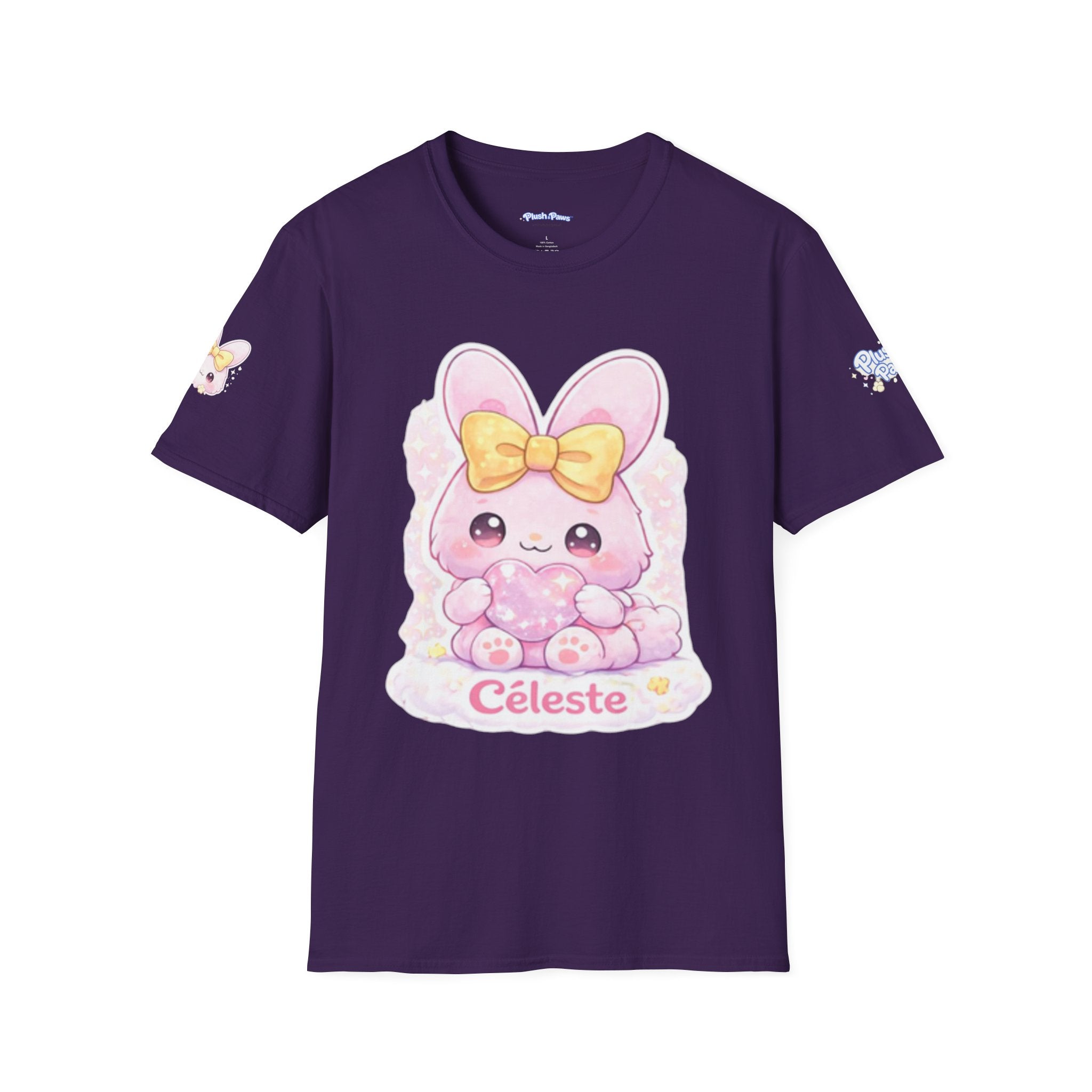 Céleste™ Bunny T-Shirt | Plush & Paws Character Tee