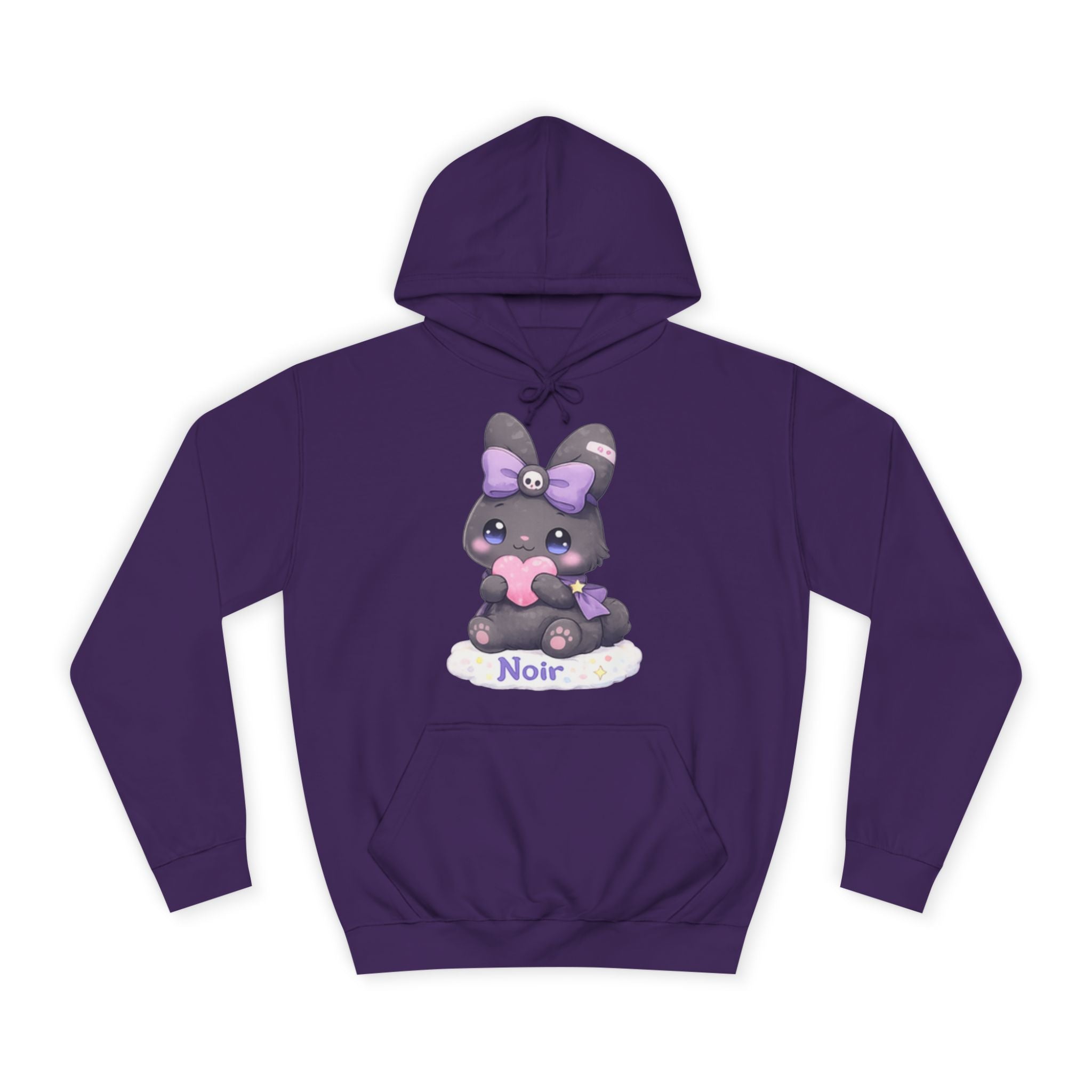 Noir™ Bunny Hoodie | Plush & Paws Character Hoodie
