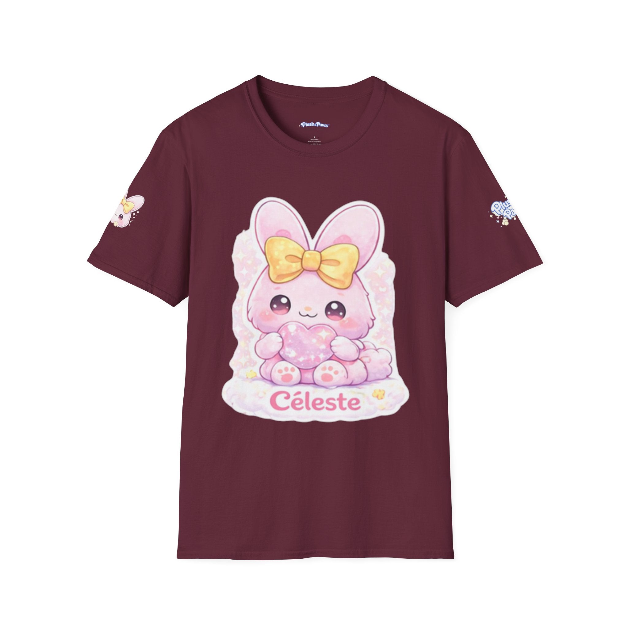 Céleste™ Bunny T-Shirt | Plush & Paws Character Tee