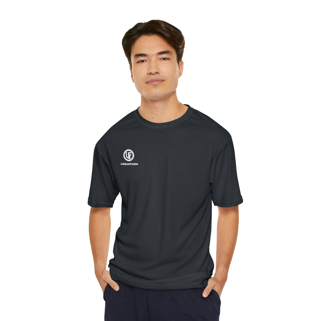 URBANFORM Men's Performance Tee | Athletic Shirt with Subtle Logo