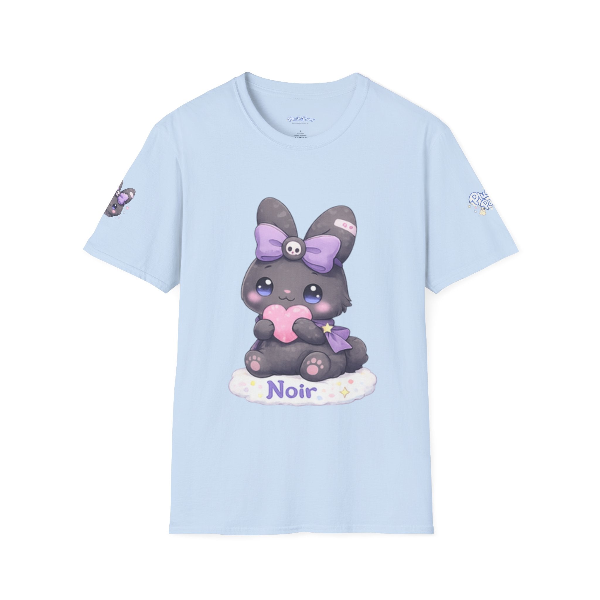 Noir™ Bunny T-Shirt | Plush & Paws Character Tee