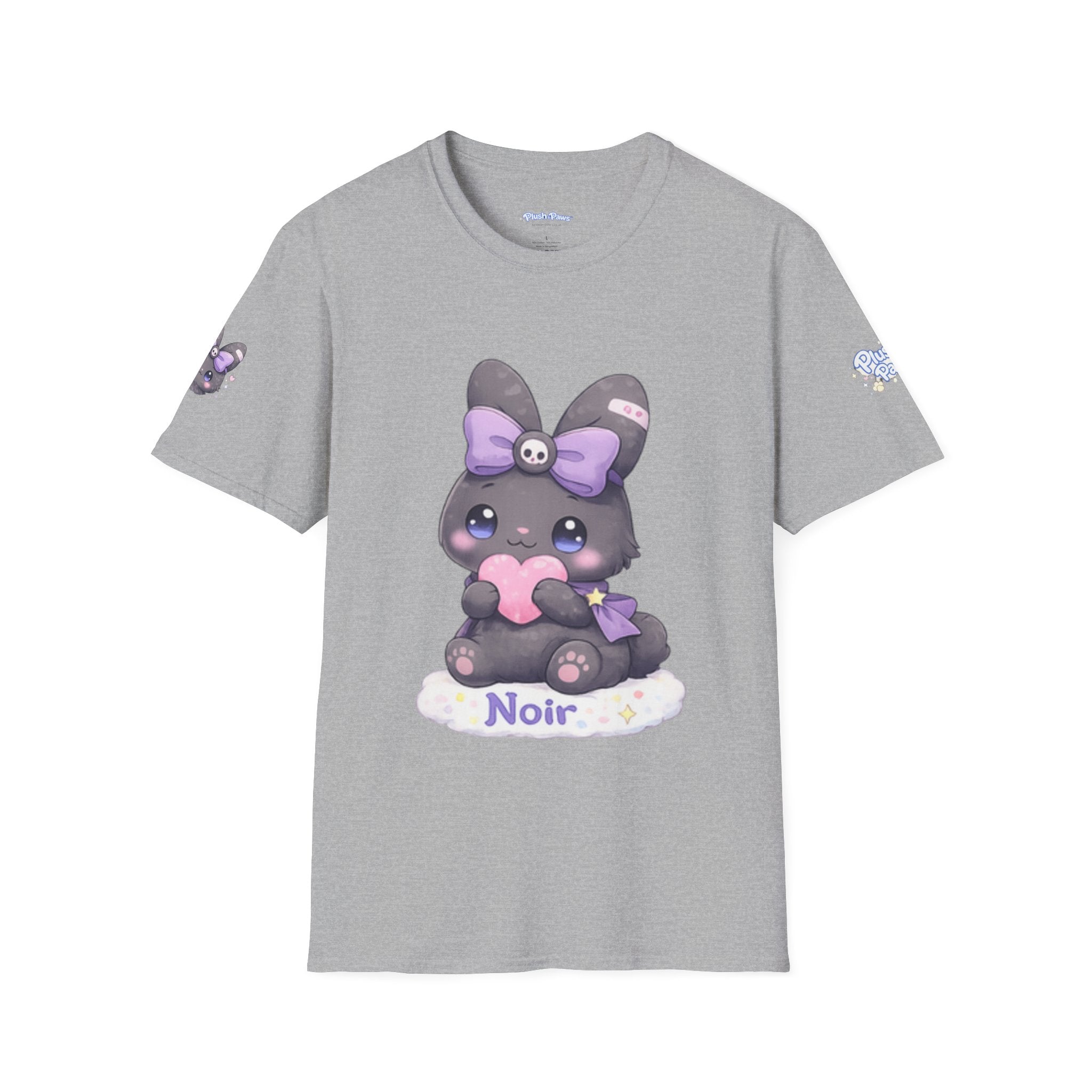 Noir™ Bunny T-Shirt | Plush & Paws Character Tee