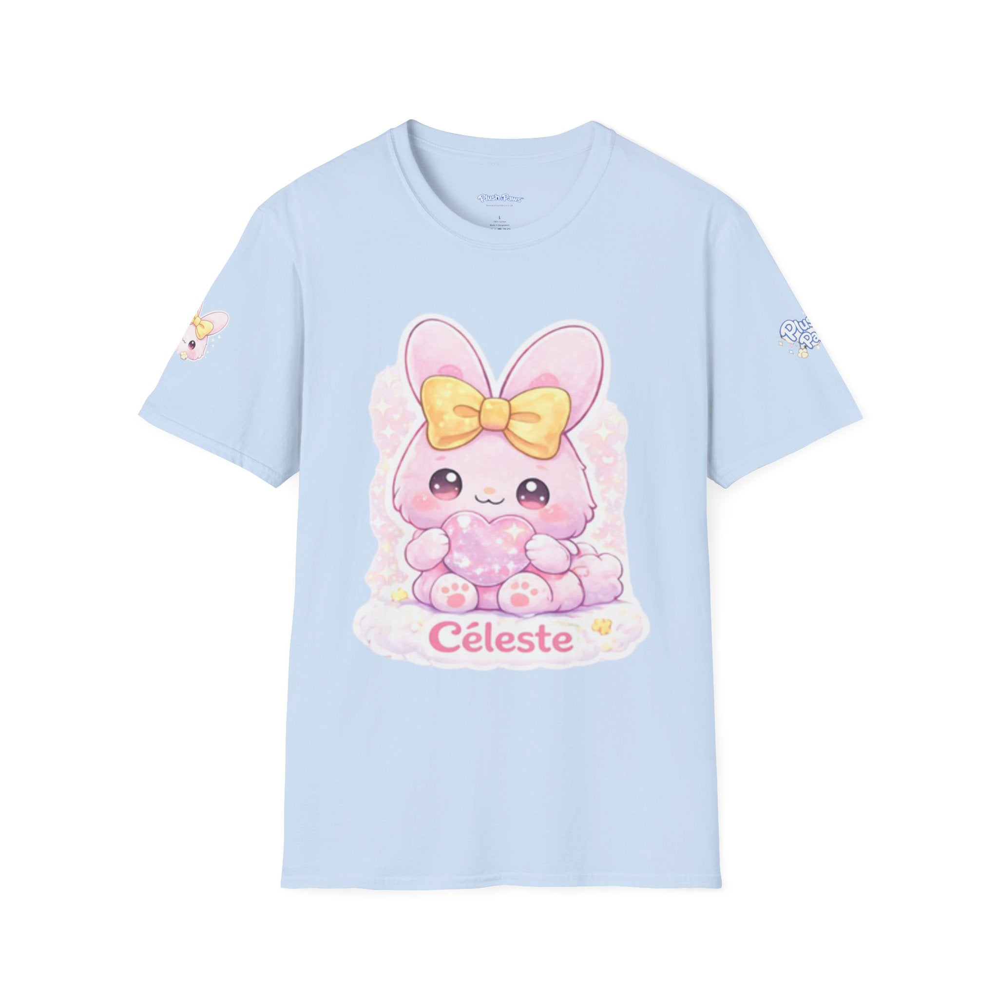 Céleste™ Bunny T-Shirt | Plush & Paws Character Tee