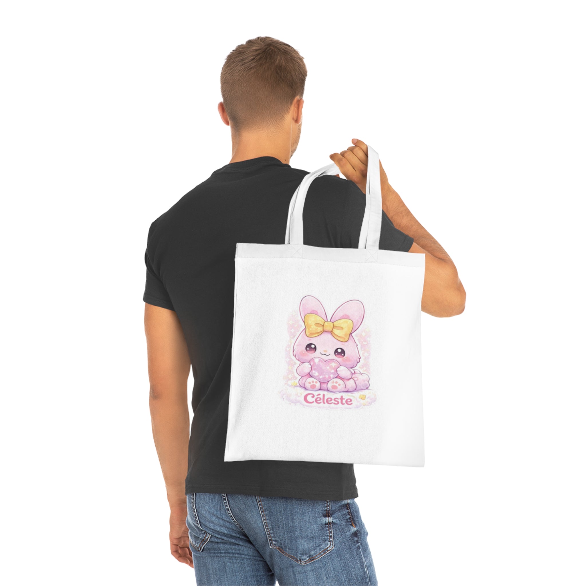 Céleste™ Bunny Tote Bag | Plush & Paws Character Tote