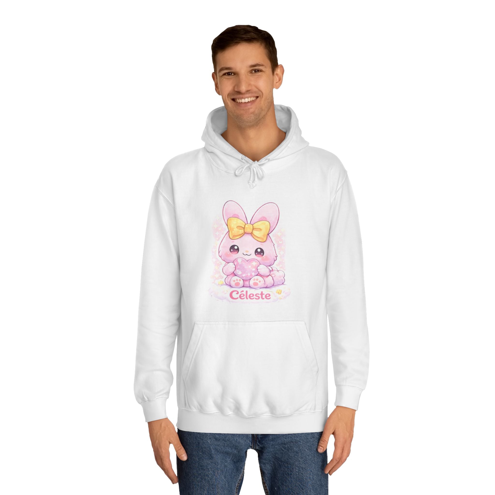 Céleste™ Bunny Hoodie | Plush & Paws Character Hoodie