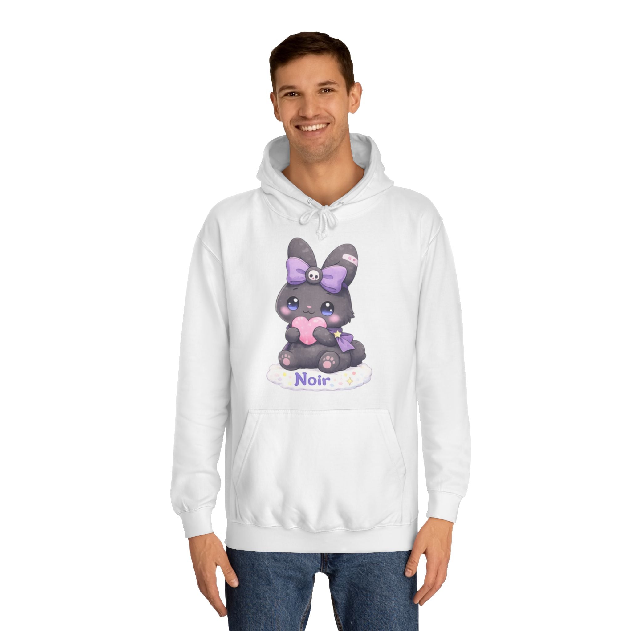Noir™ Bunny Hoodie | Plush & Paws Character Hoodie