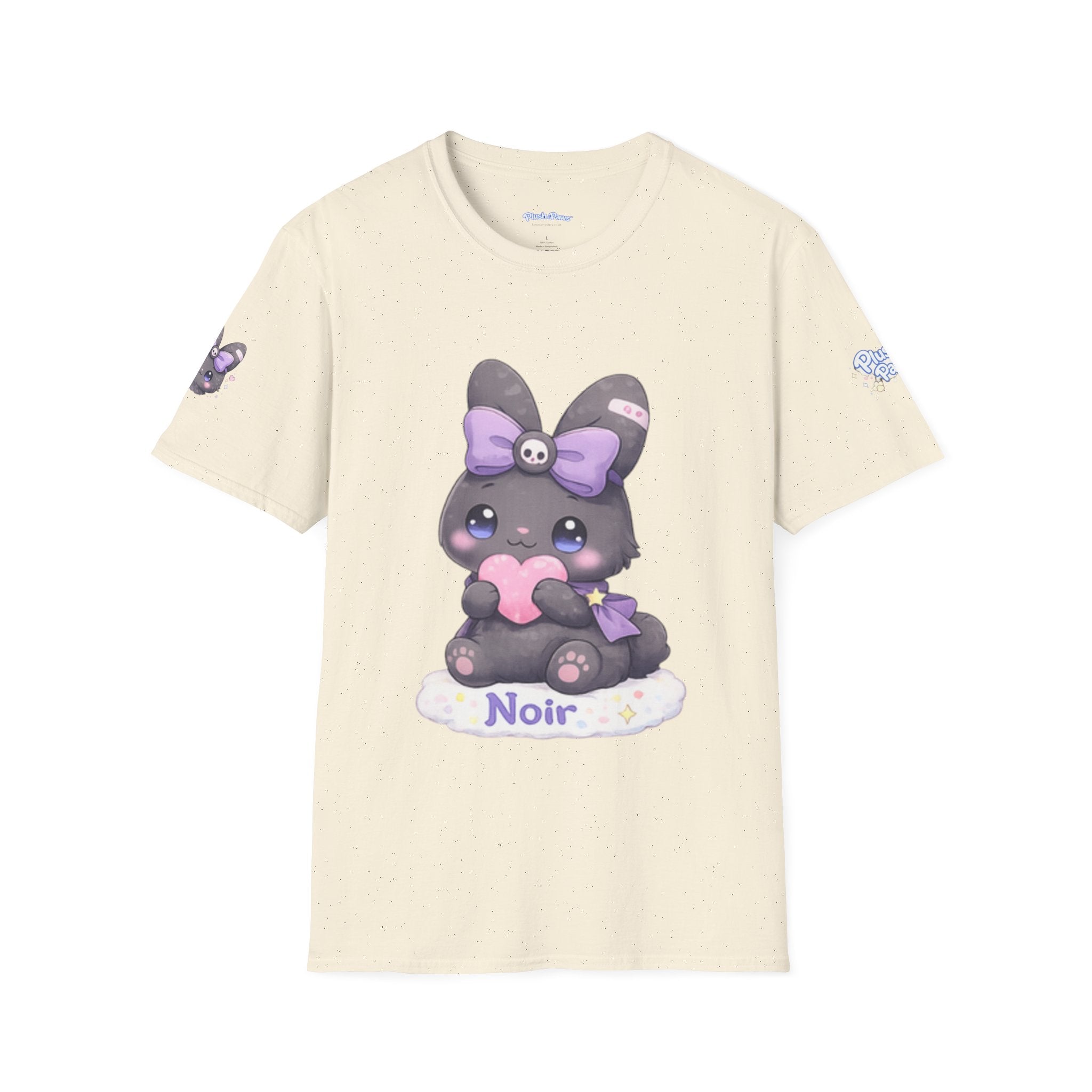 Noir™ Bunny T-Shirt | Plush & Paws Character Tee