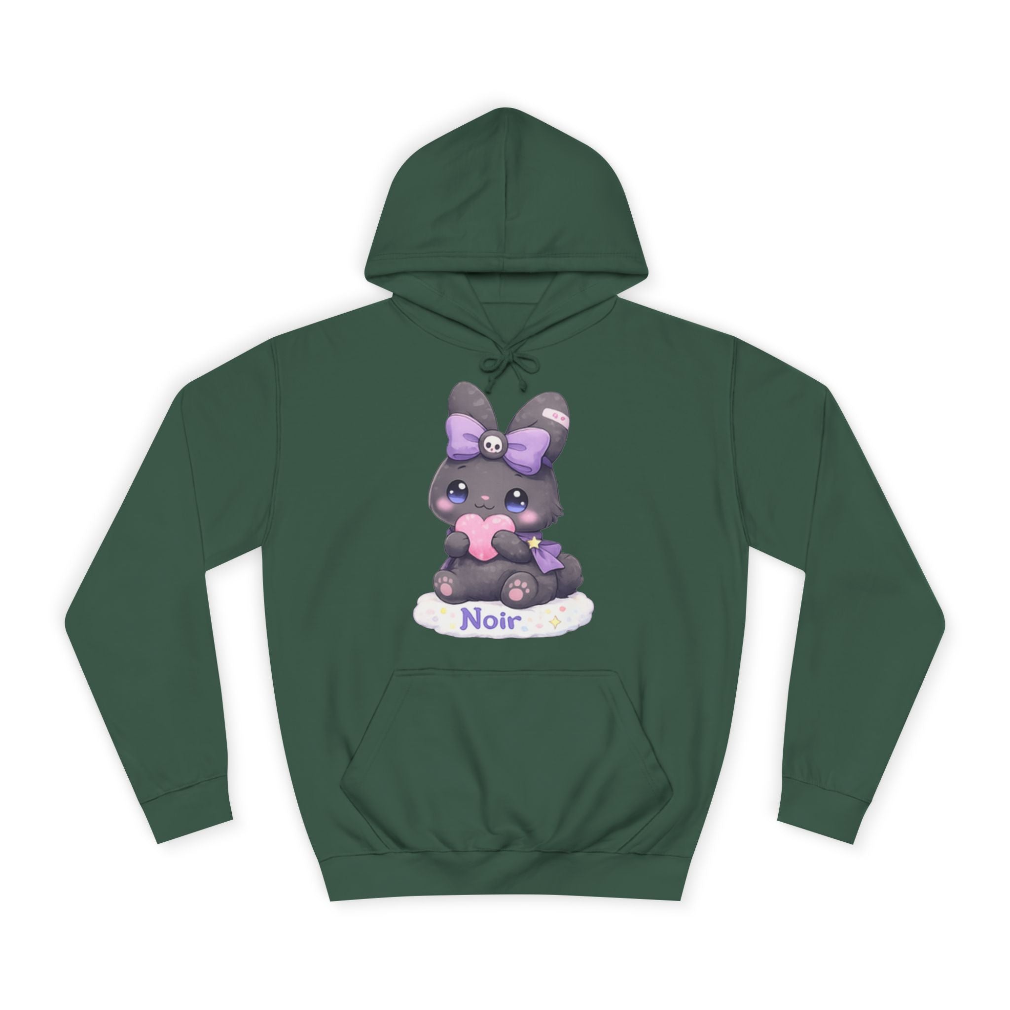 Noir™ Bunny Hoodie | Plush & Paws Character Hoodie