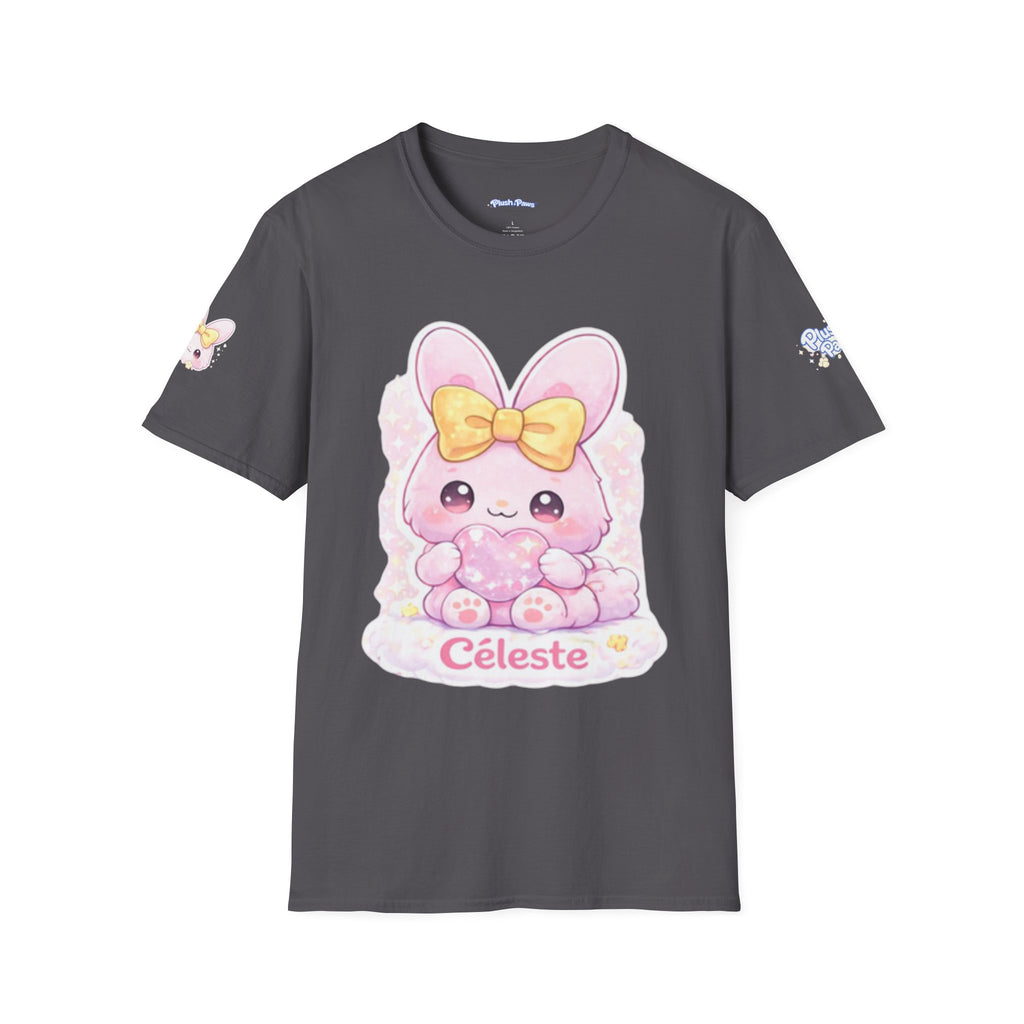 Céleste™ Bunny T-Shirt | Plush & Paws Character Tee