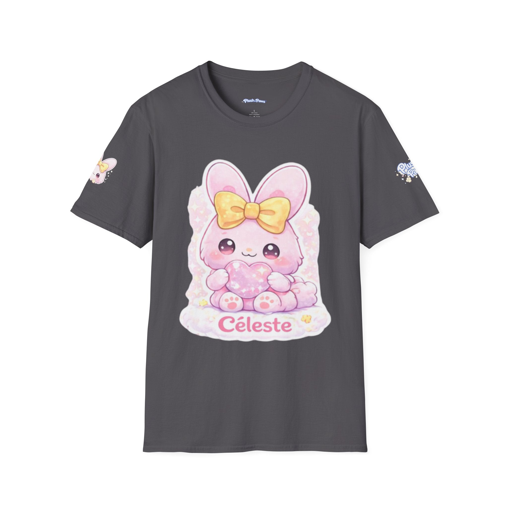 Céleste™ Bunny T-Shirt | Plush & Paws Character Tee