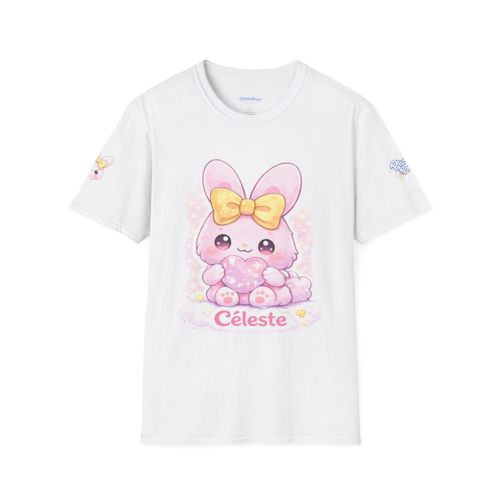 Céleste™ Bunny T-Shirt | Plush & Paws Character Tee